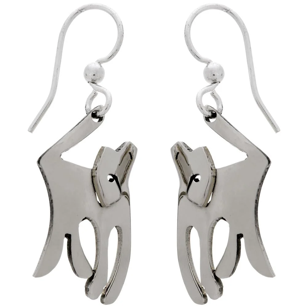 Dancing Dog Earrings - Image 3