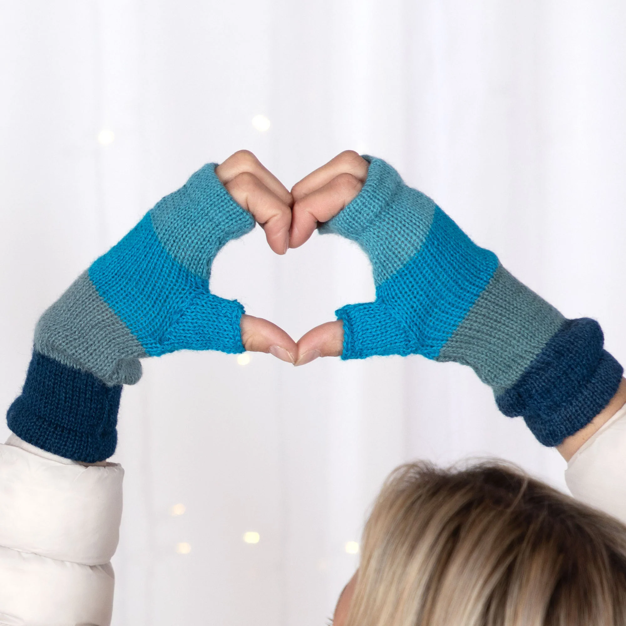 Alpaca Fingerless Mittens | Handmade, Fair Trade, 100% Alpaca Fiber - Image 18