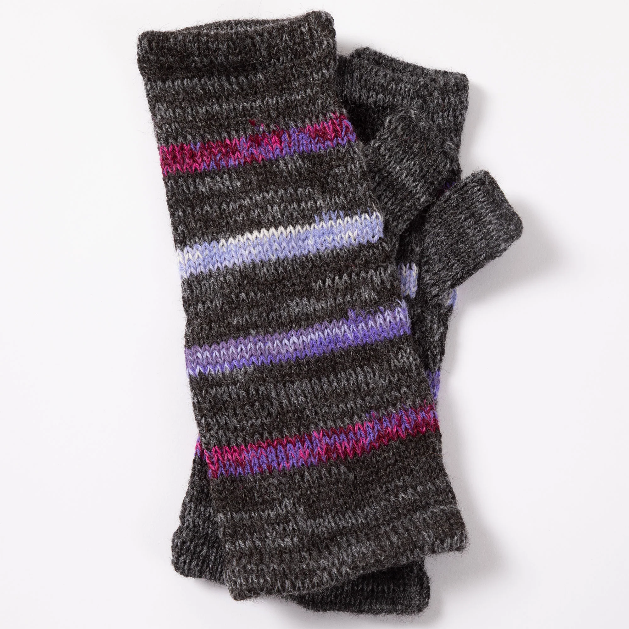 Alpaca Fingerless Mittens | Handmade, Fair Trade, 100% Alpaca Fiber - Image 29