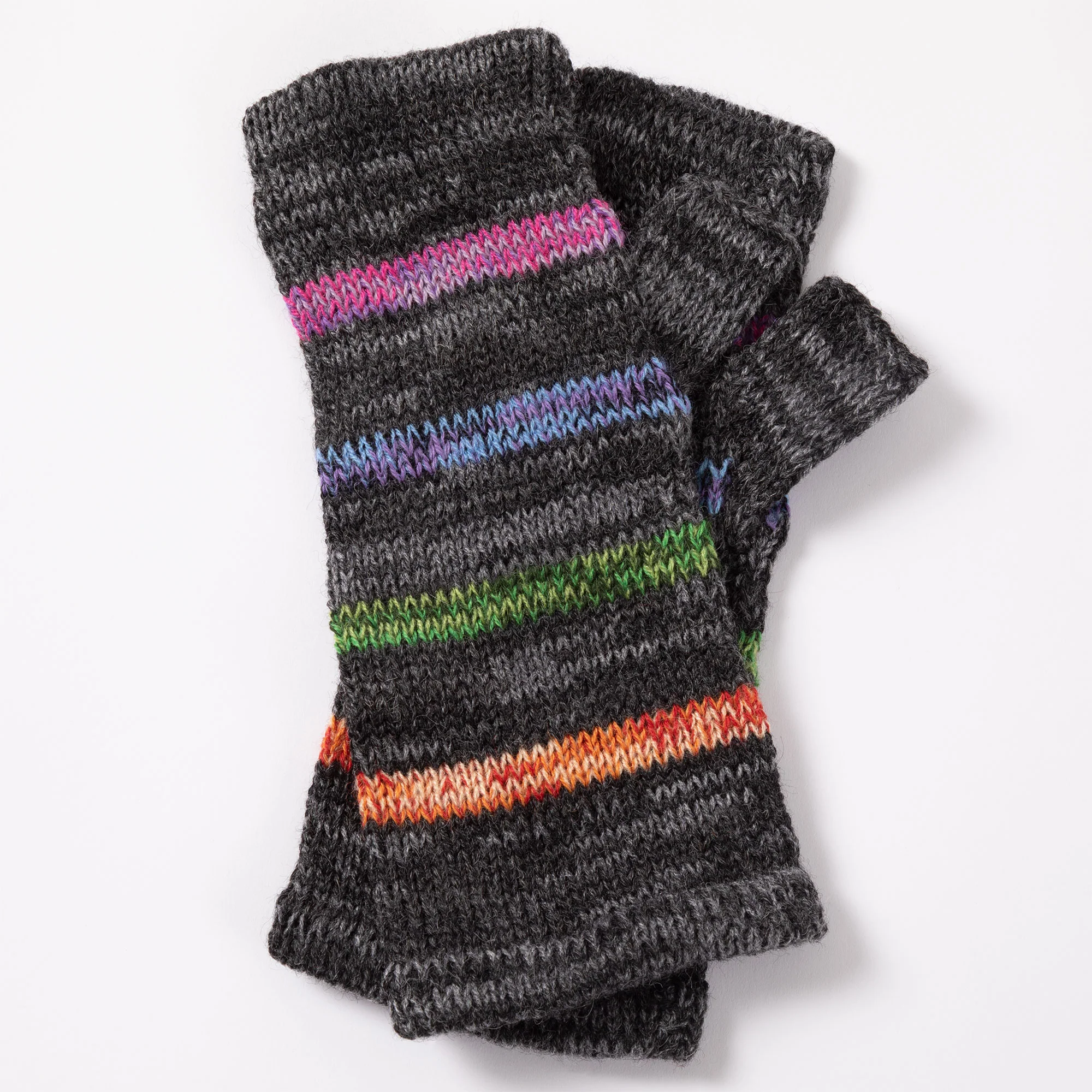 Alpaca Fingerless Mittens | Handmade, Fair Trade, 100% Alpaca Fiber - Image 33