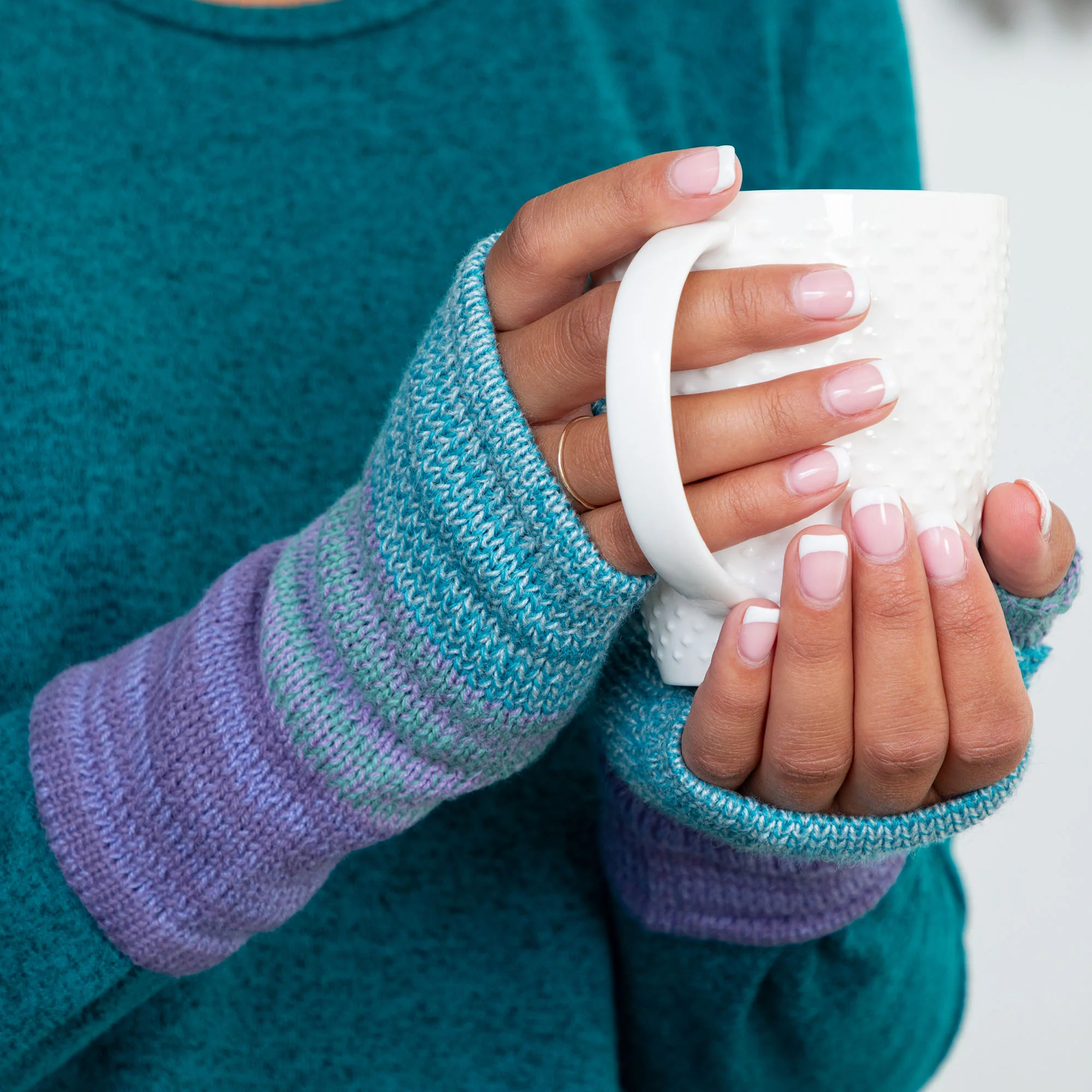 Alpaca Fingerless Mittens | Handmade, Fair Trade, 100% Alpaca Fiber - Image 34