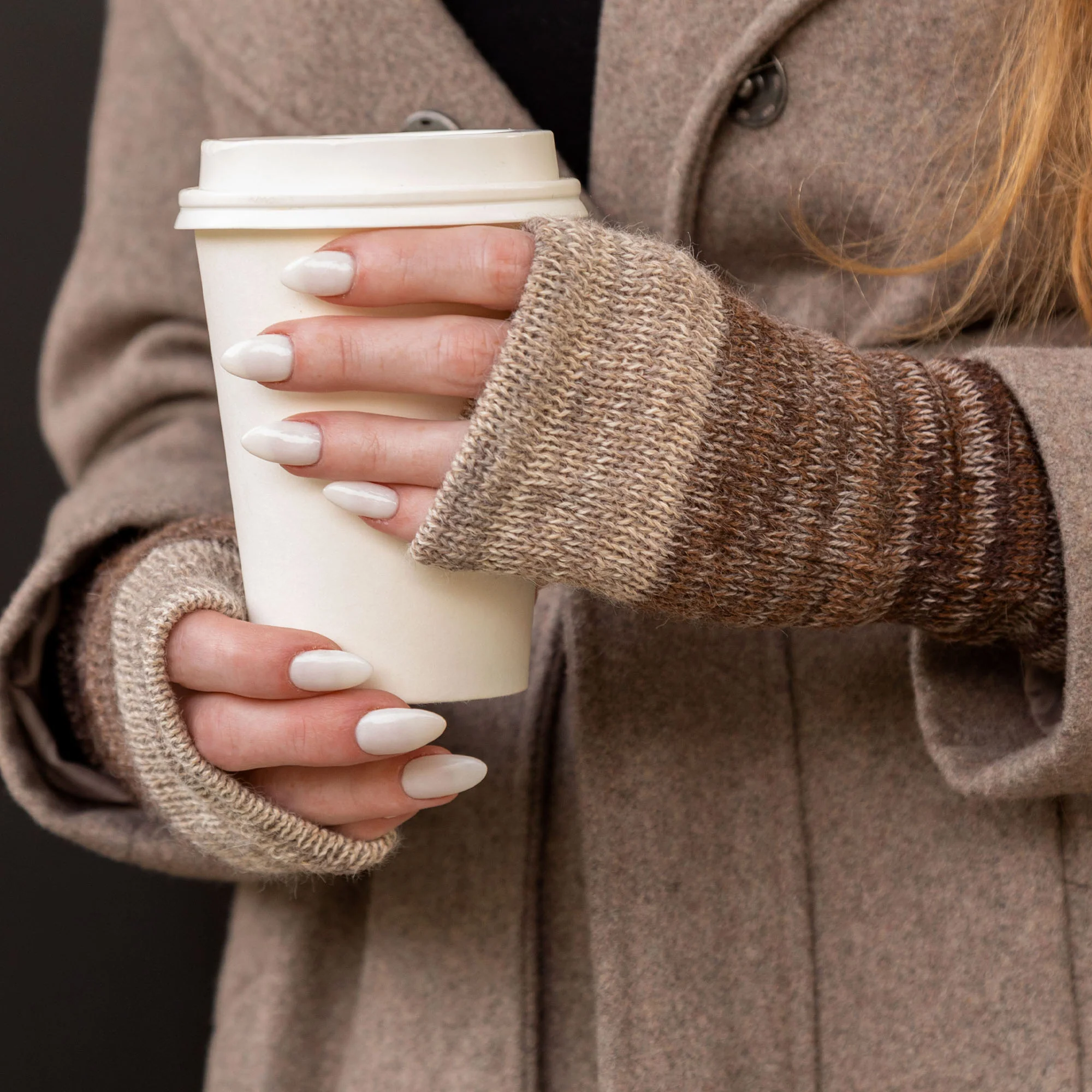 Alpaca Fingerless Mittens | Handmade, Fair Trade, 100% Alpaca Fiber - Image 40