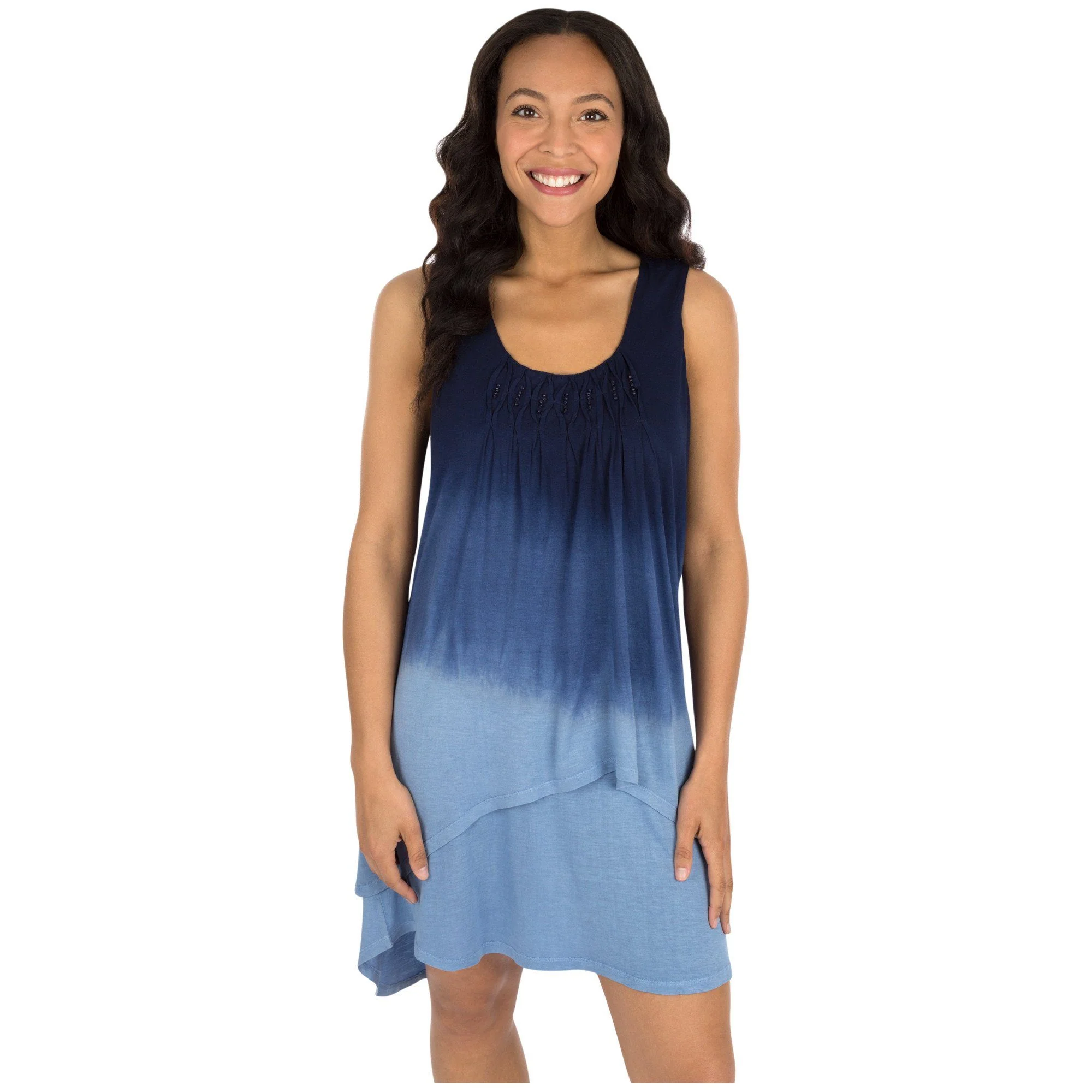 Stella Blue Ombre Sleeveless Tunic - Image 3
