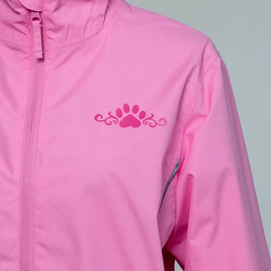 Magical Print Paw Print Rain Jacket - Image 34