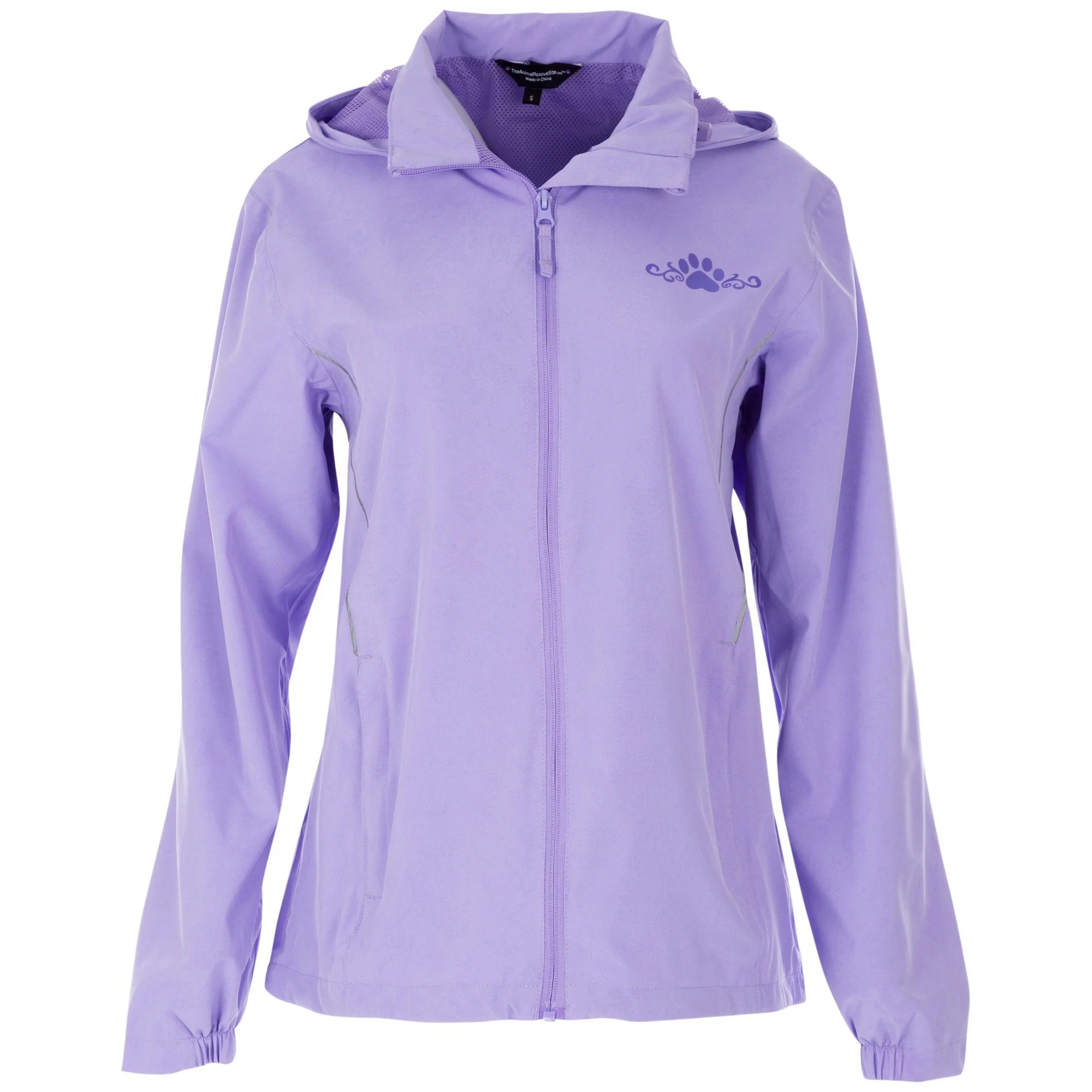 Magical Print Paw Print Rain Jacket - Image 9