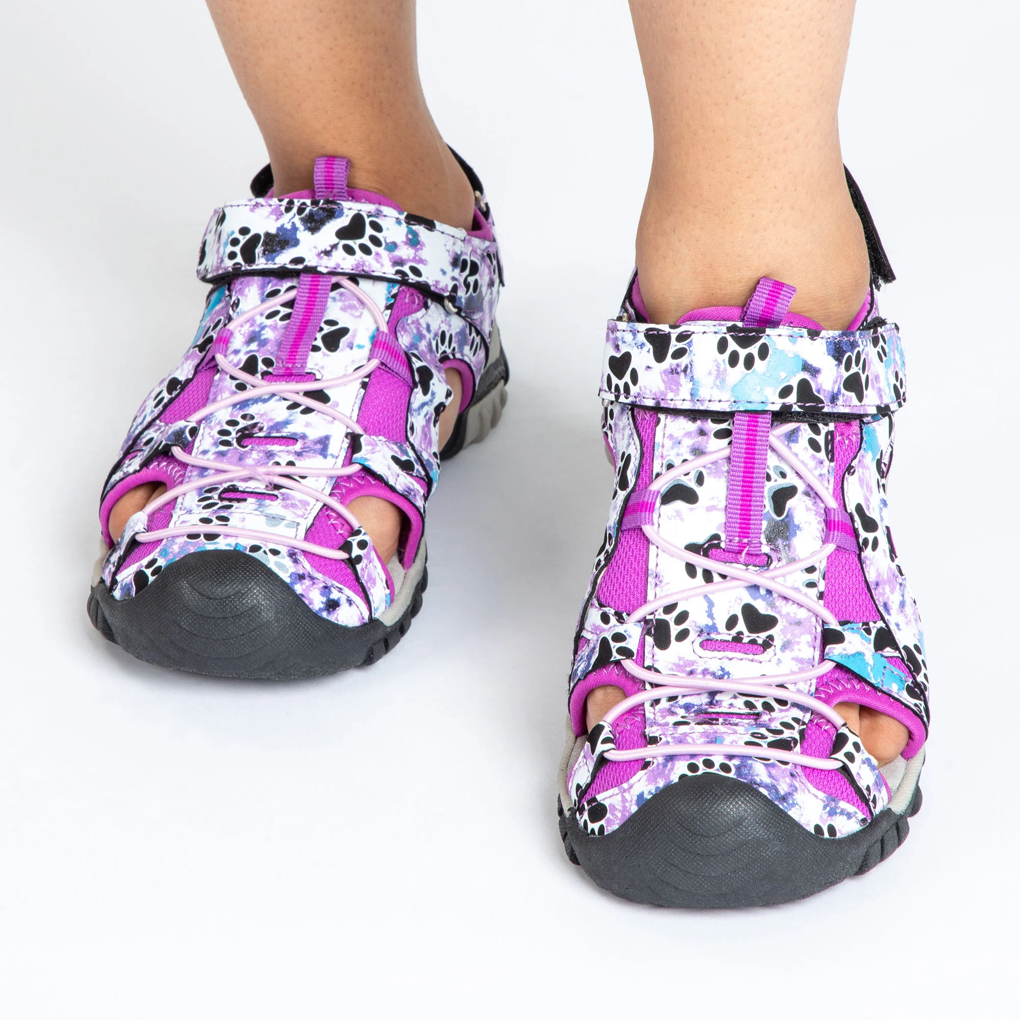 Walking Paws Adjustable Closed Toe Sport Sandals - Image 13