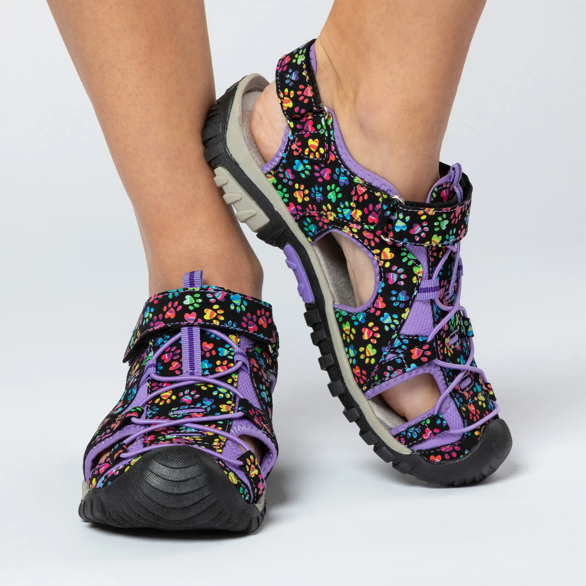 Walking Paws Adjustable Closed Toe Sport Sandals - Image 4
