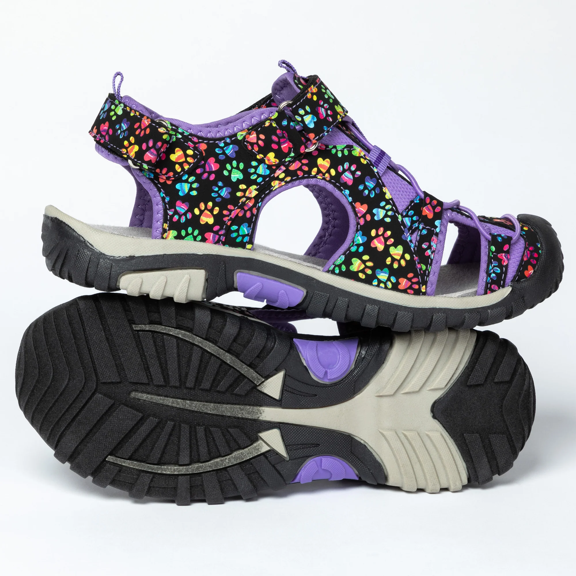 Walking Paws Adjustable Closed Toe Sport Sandals - Image 6