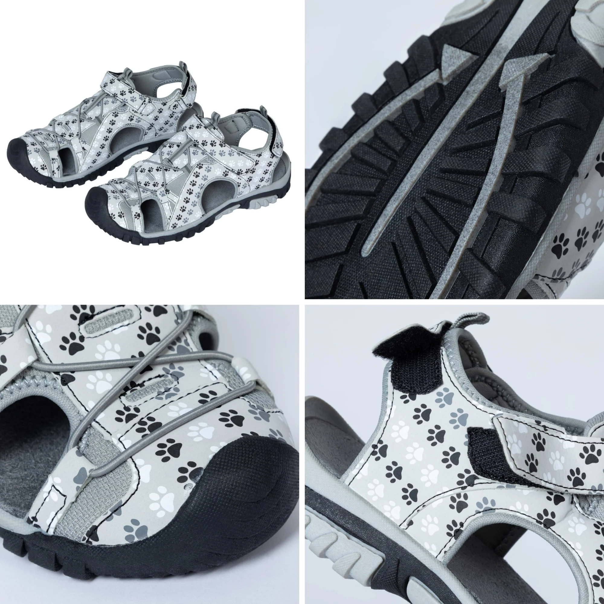 Walking Paws Adjustable Closed Toe Sport Sandals - Image 8