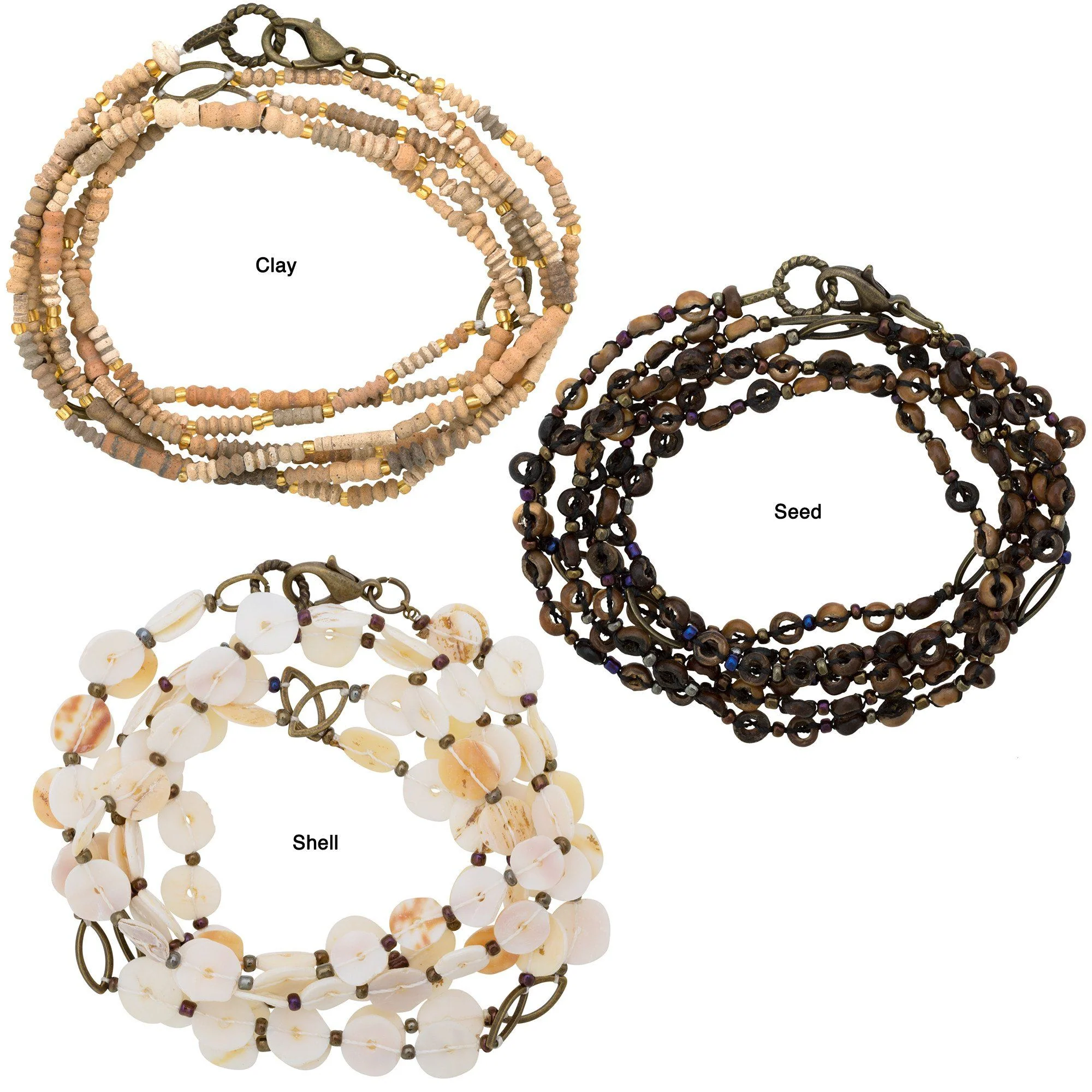 Muse Y Necklace & Wrap Bracelet - Image 2