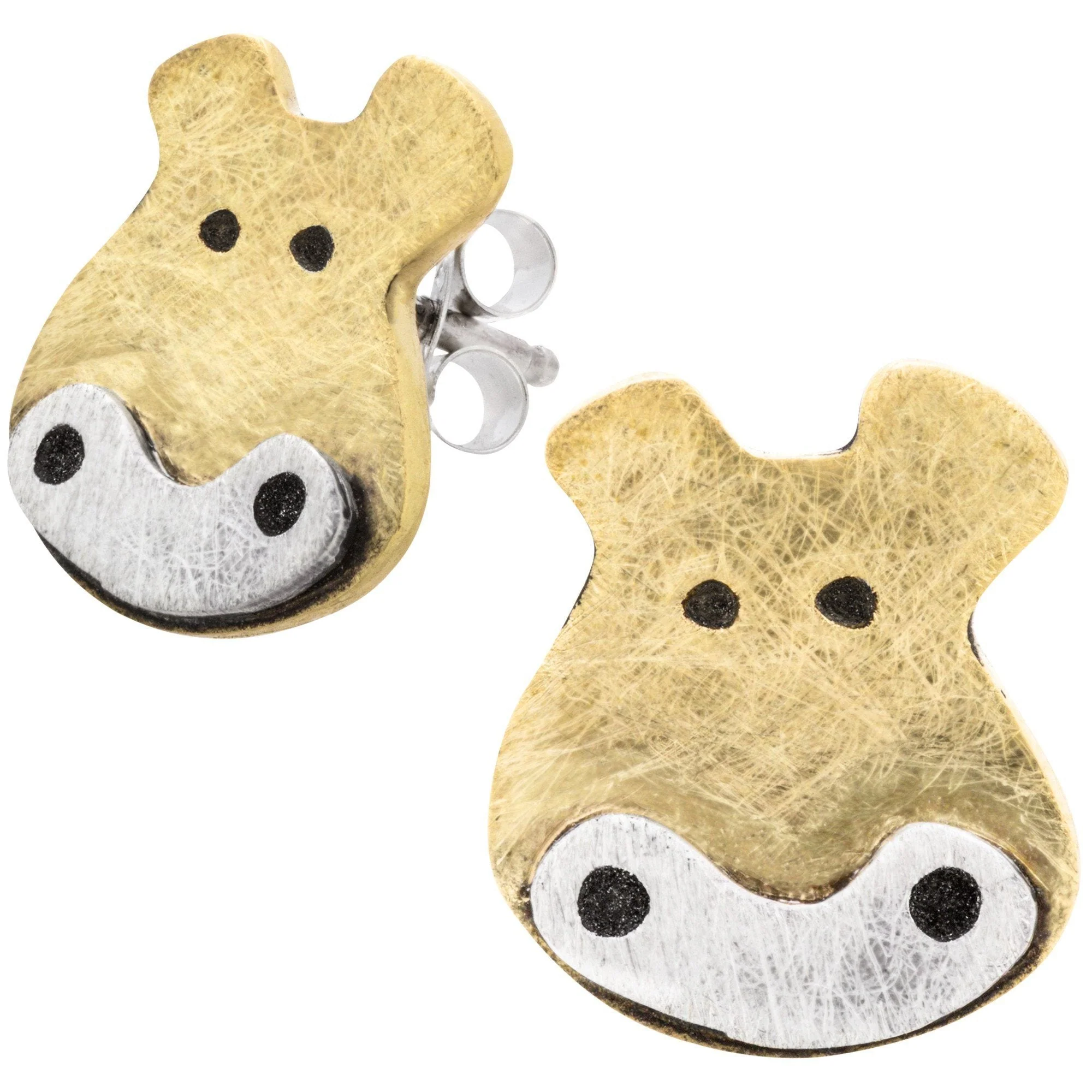 Hippo Post Earrings - Image 2