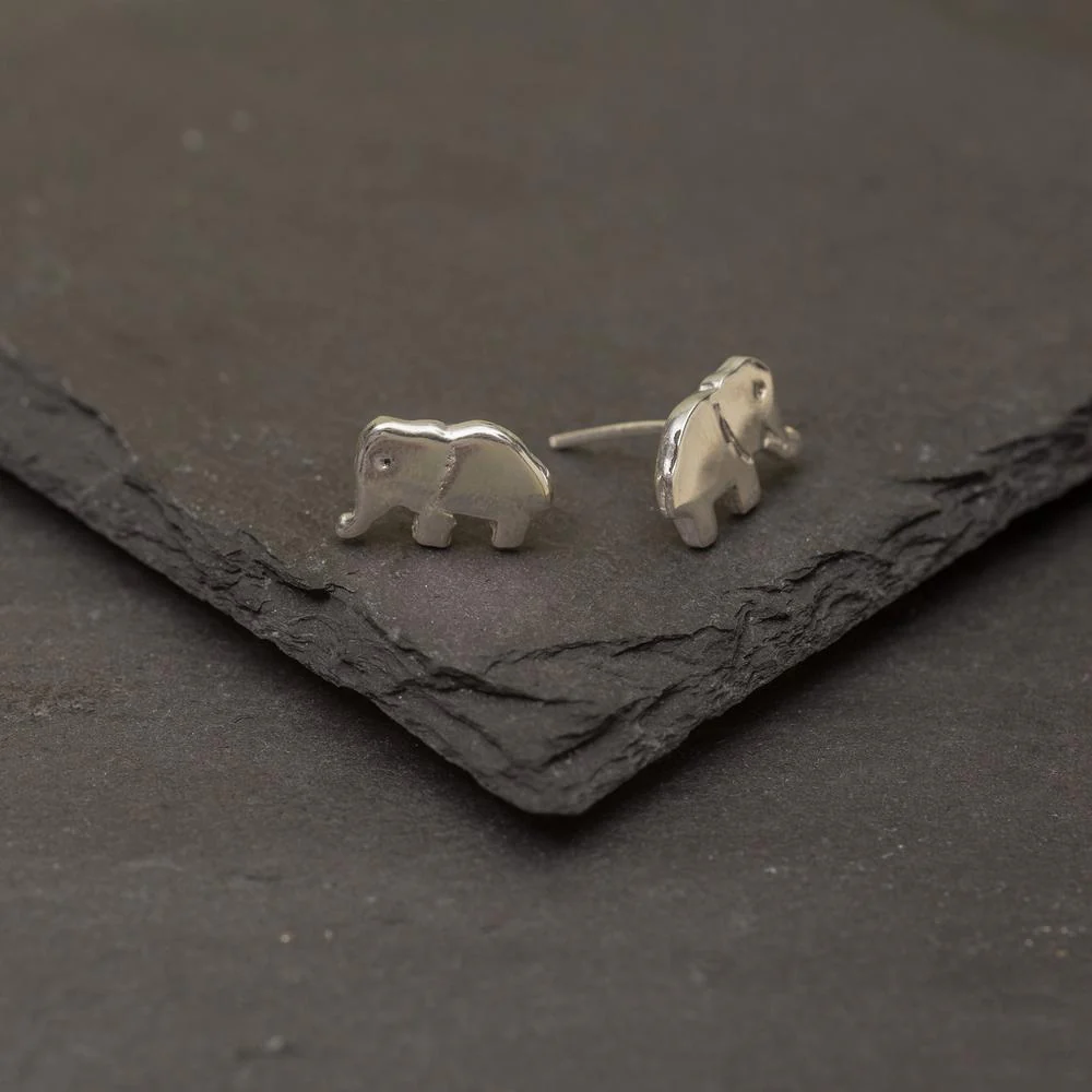 Elephant Sterling Earrings - Image 2