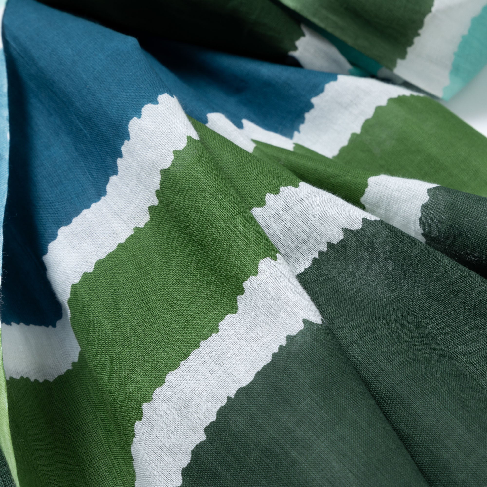 Hand-Painted Horizon Scarf - Image 3