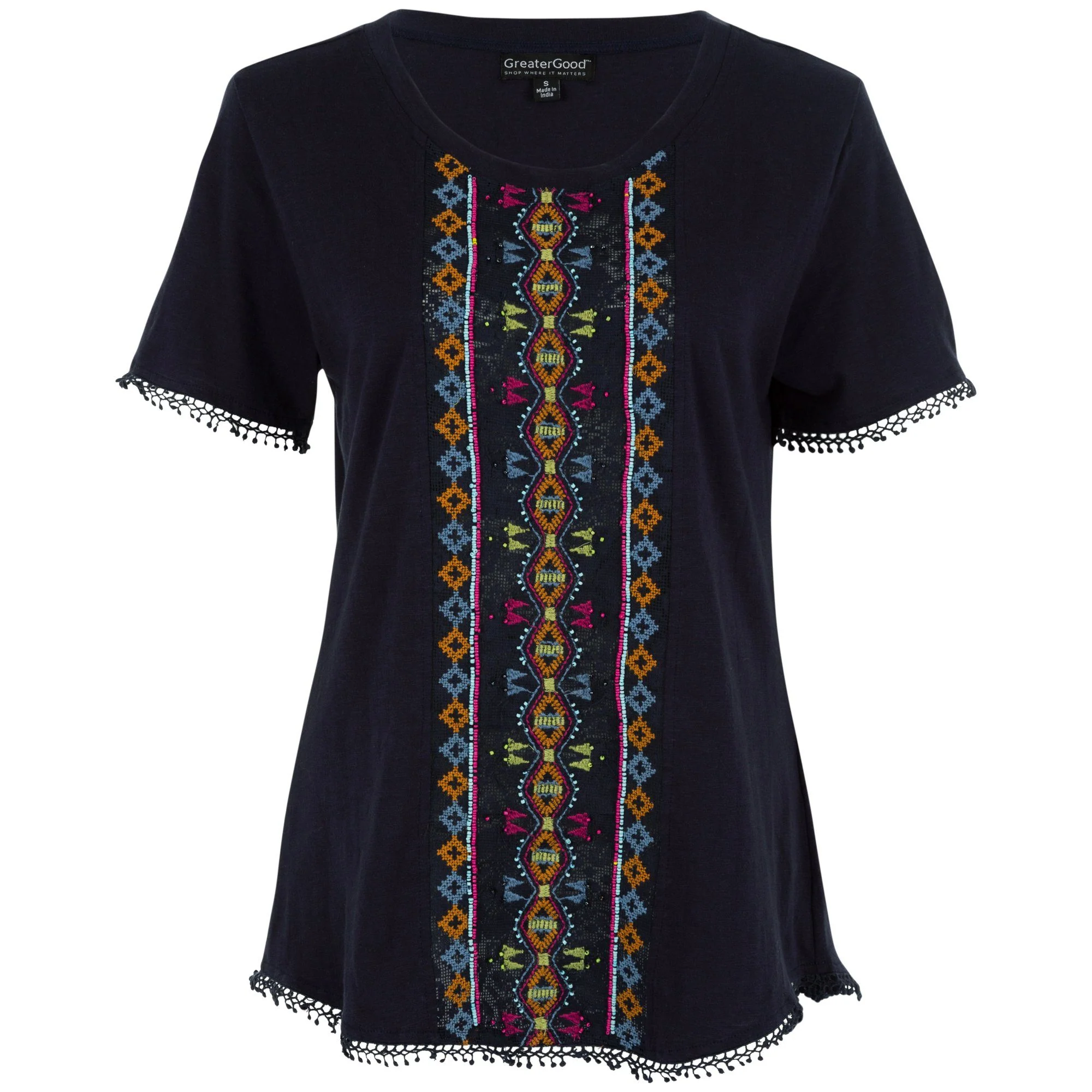 Center Lane Beaded Top - Image 7