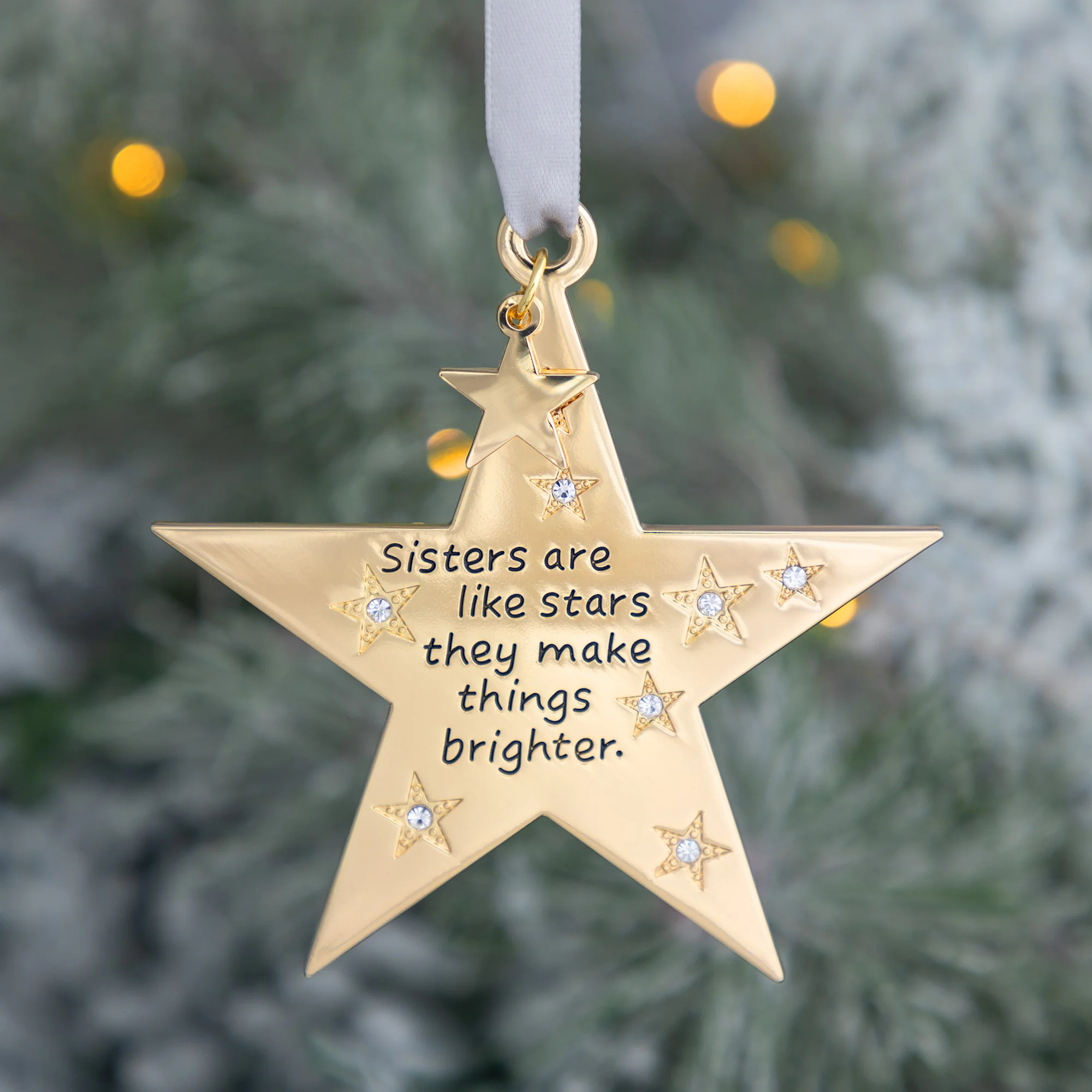 Sisters/Mothers Are Like Stars Ornament - Image 2