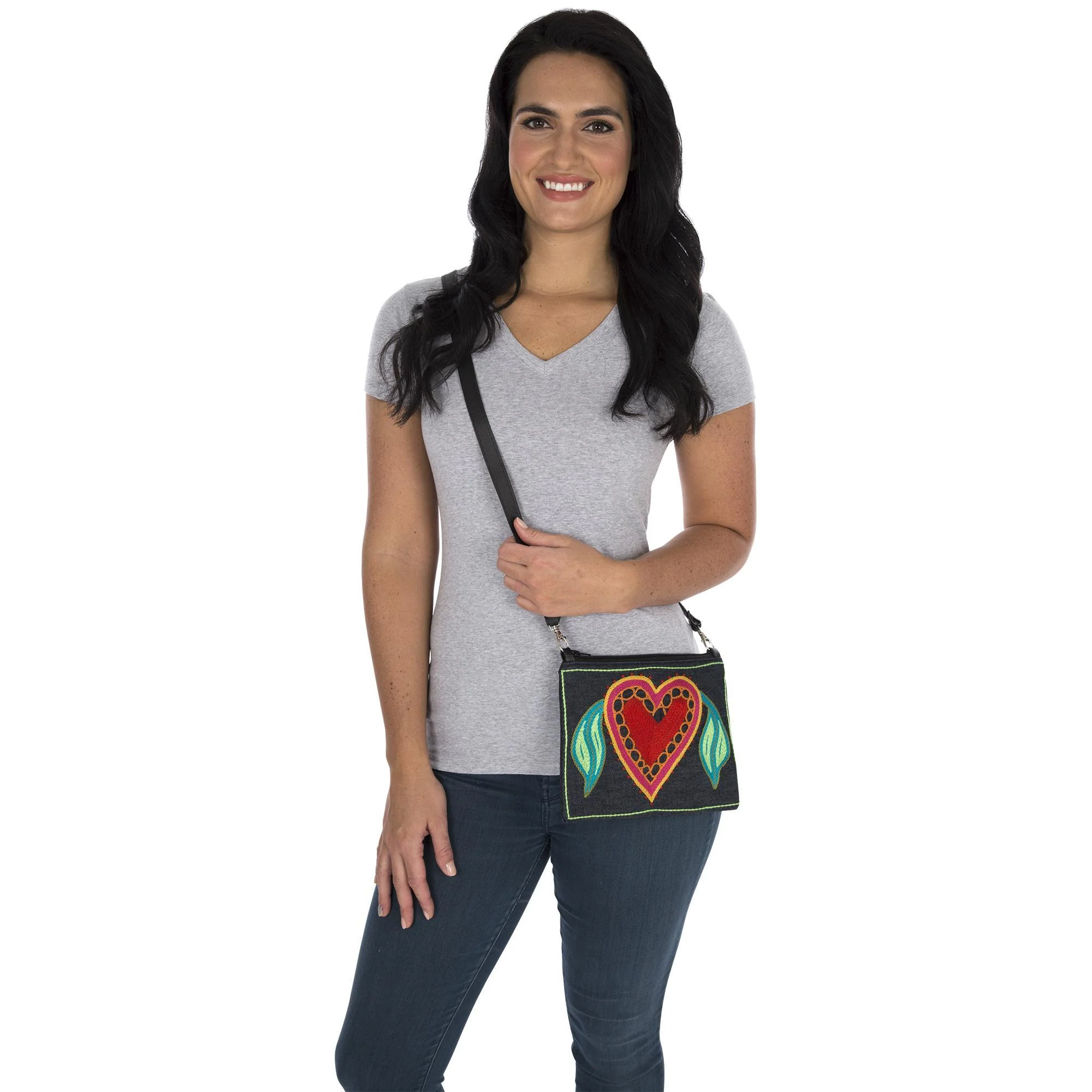 Amarasti Embroidered Sling Bag - Image 5