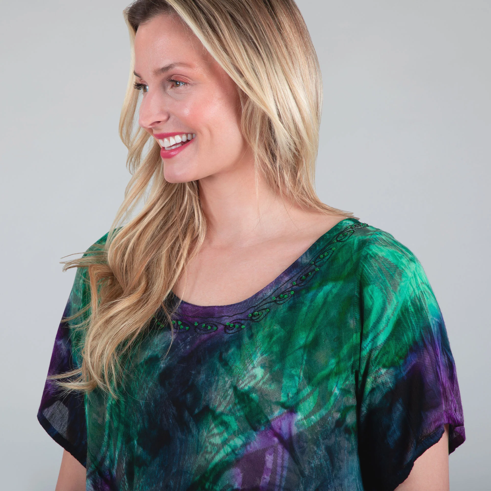 Peacock Love Tunic | Fair Trade - Image 5