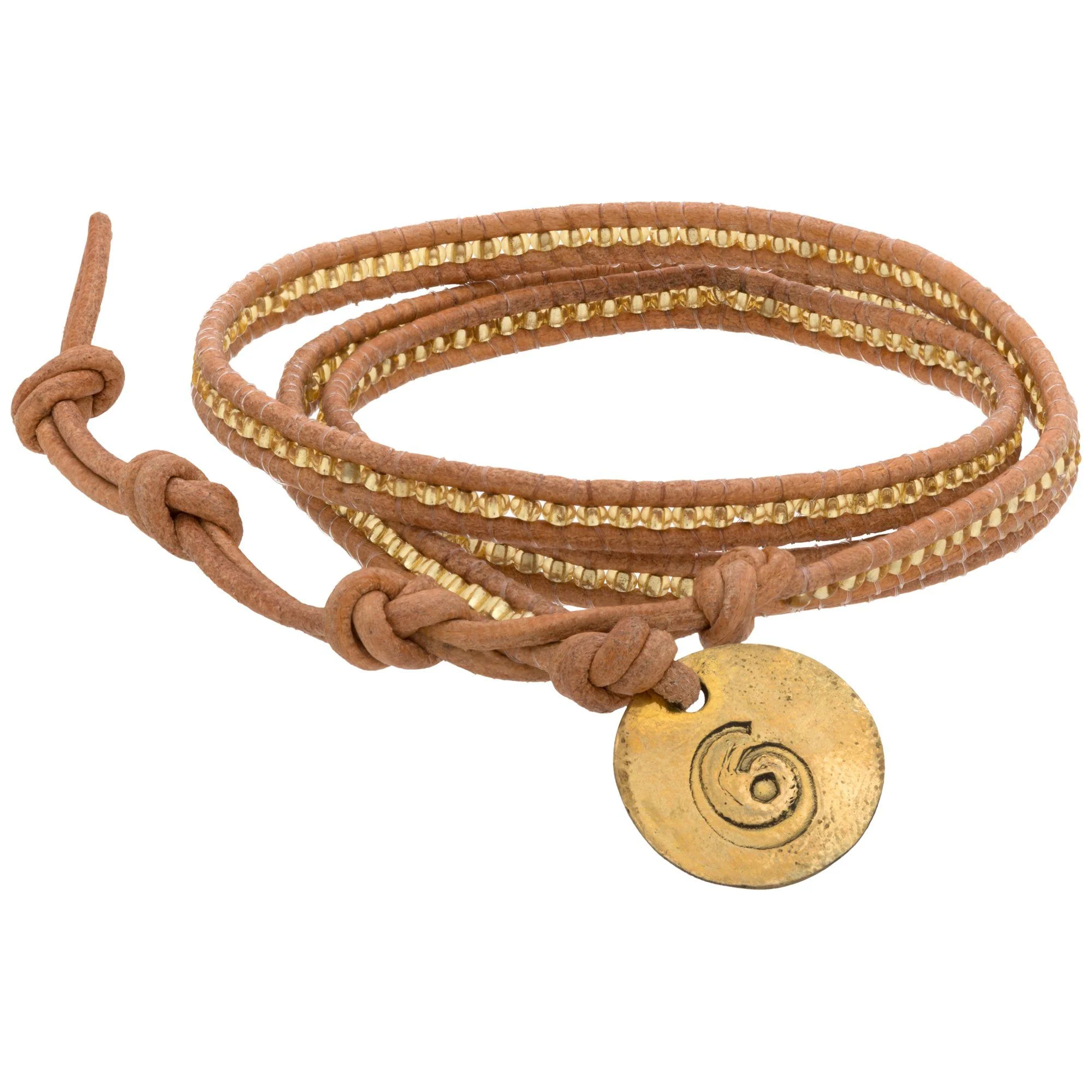 Classic Beaded Wrap Bracelet - Image 5