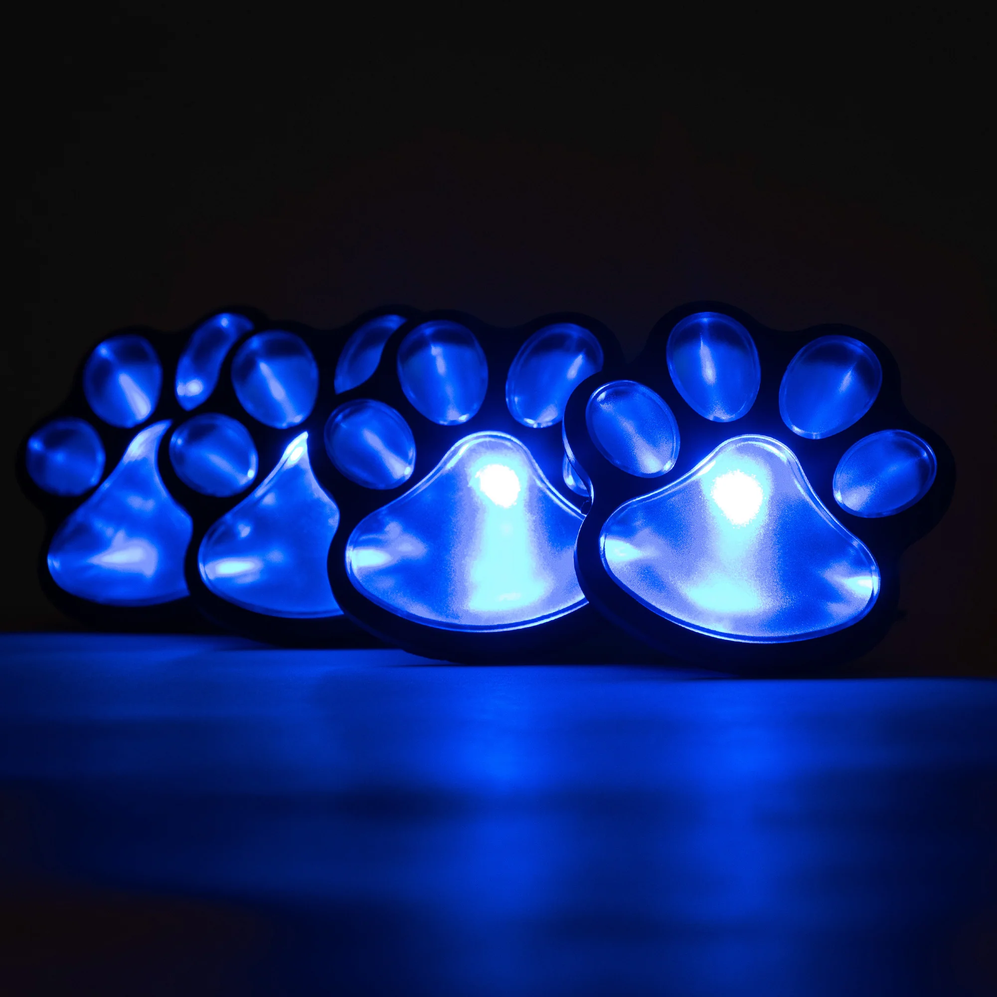 Paw Print Solar Ground Lights - Set of 4 - Image 12