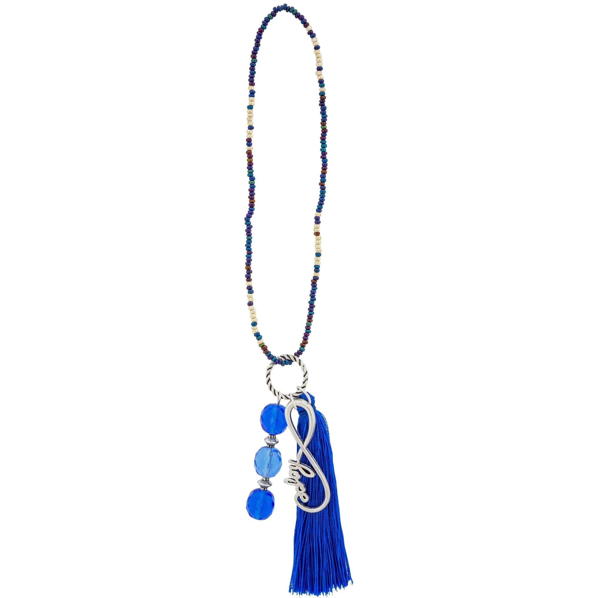 Blue Hope Beaded Bag Charm! - Image 2