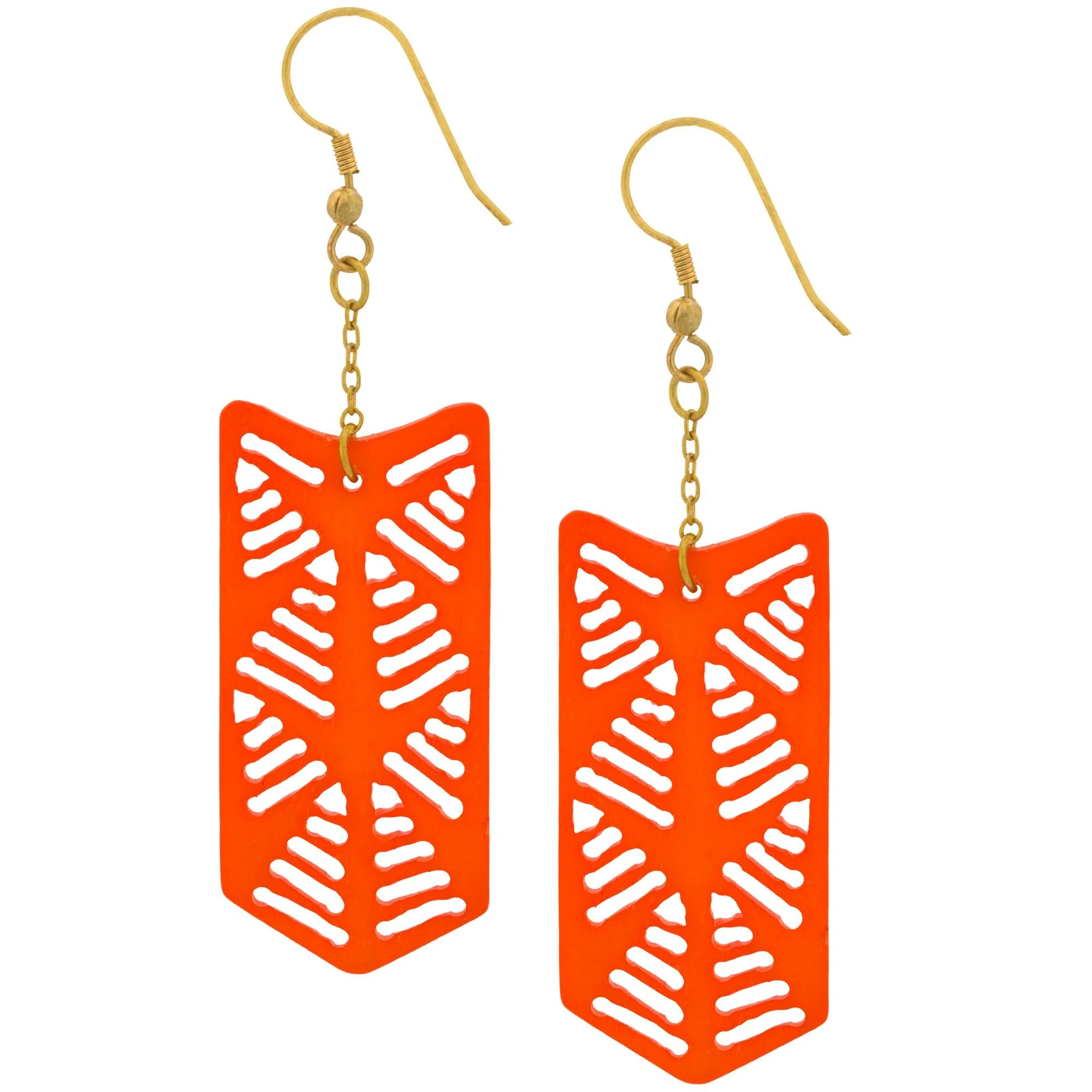Color Cutout Earrings - Image 3
