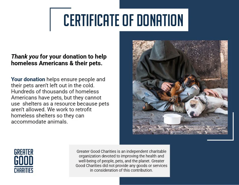 Help Homeless Americans and Their Pets - Image 4