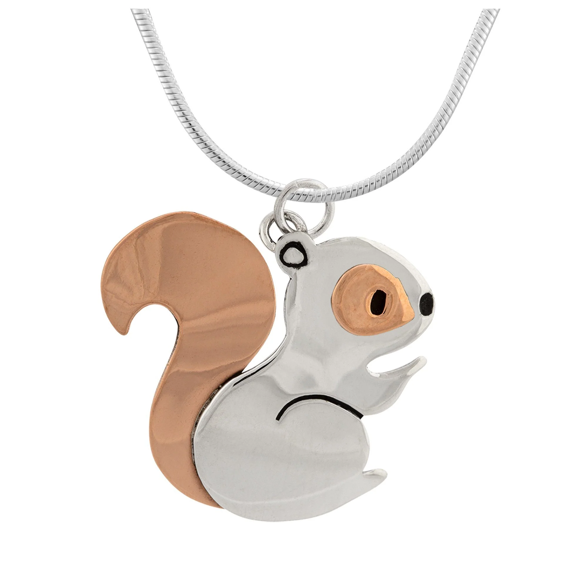 Squirrel Sterling Silver Necklace - Image 2