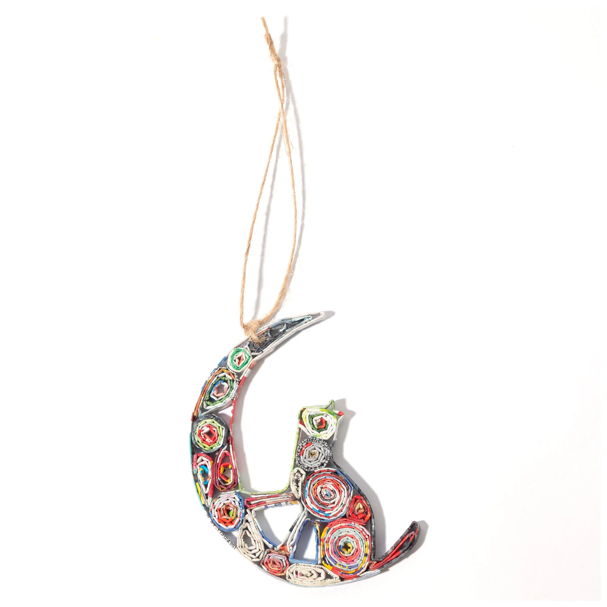 Recycled Magazine Ornament | Handmade, Fair Trade - Image 7