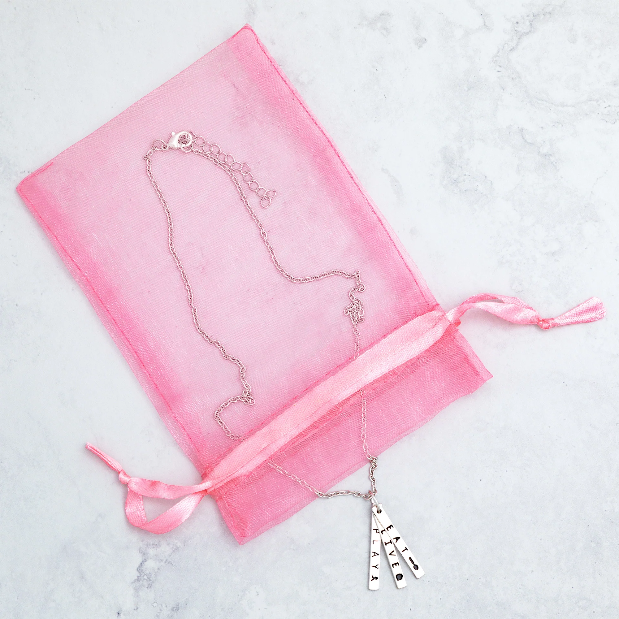 Live Play Eat Necklace - Image 3