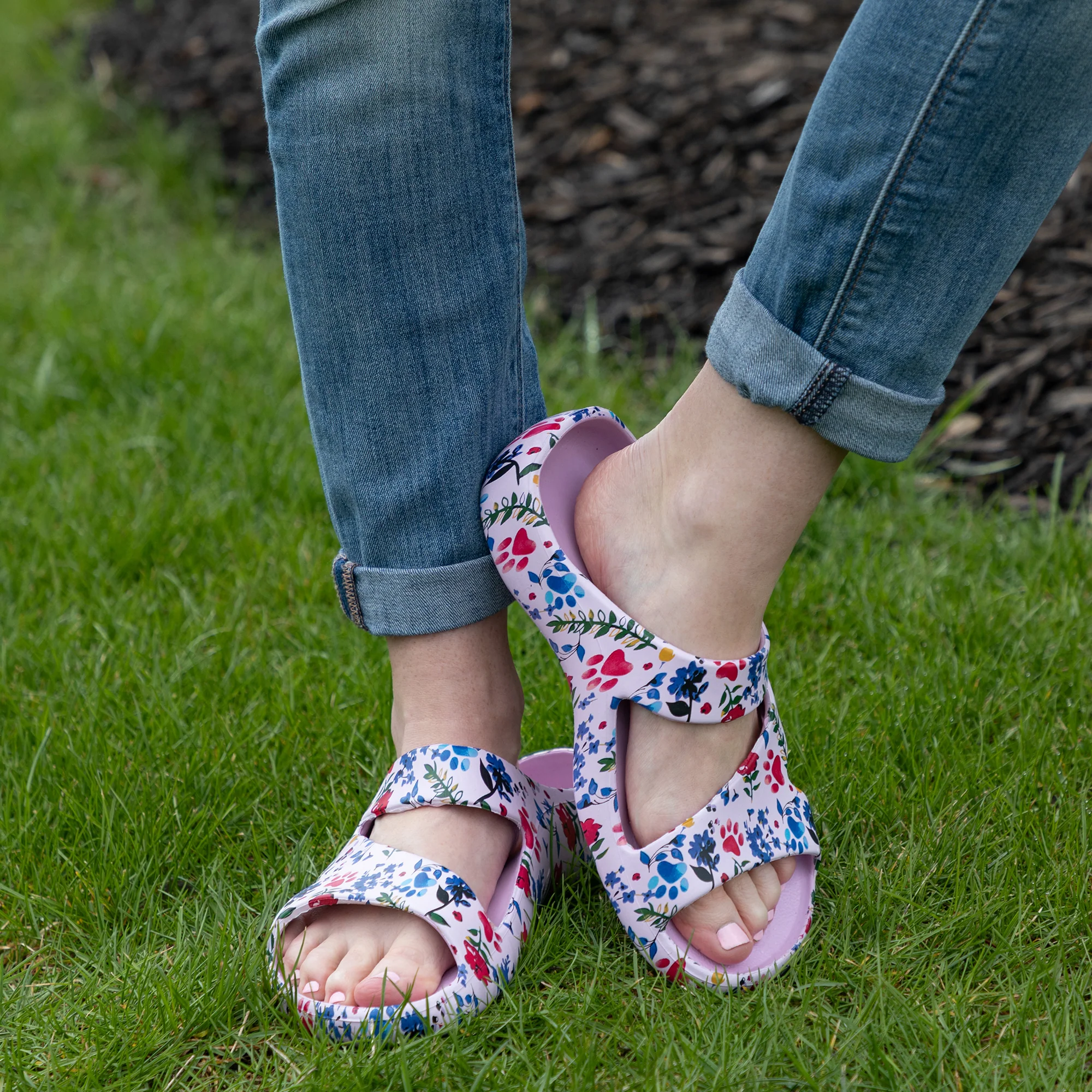 Positively Inspired Slide Sandals - Image 5