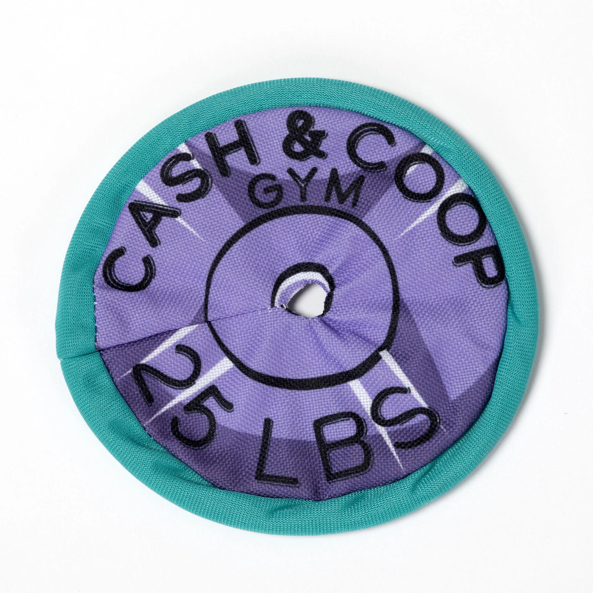 Cash & Coop Weight Plate Frisbee Dog Toy - Image 3