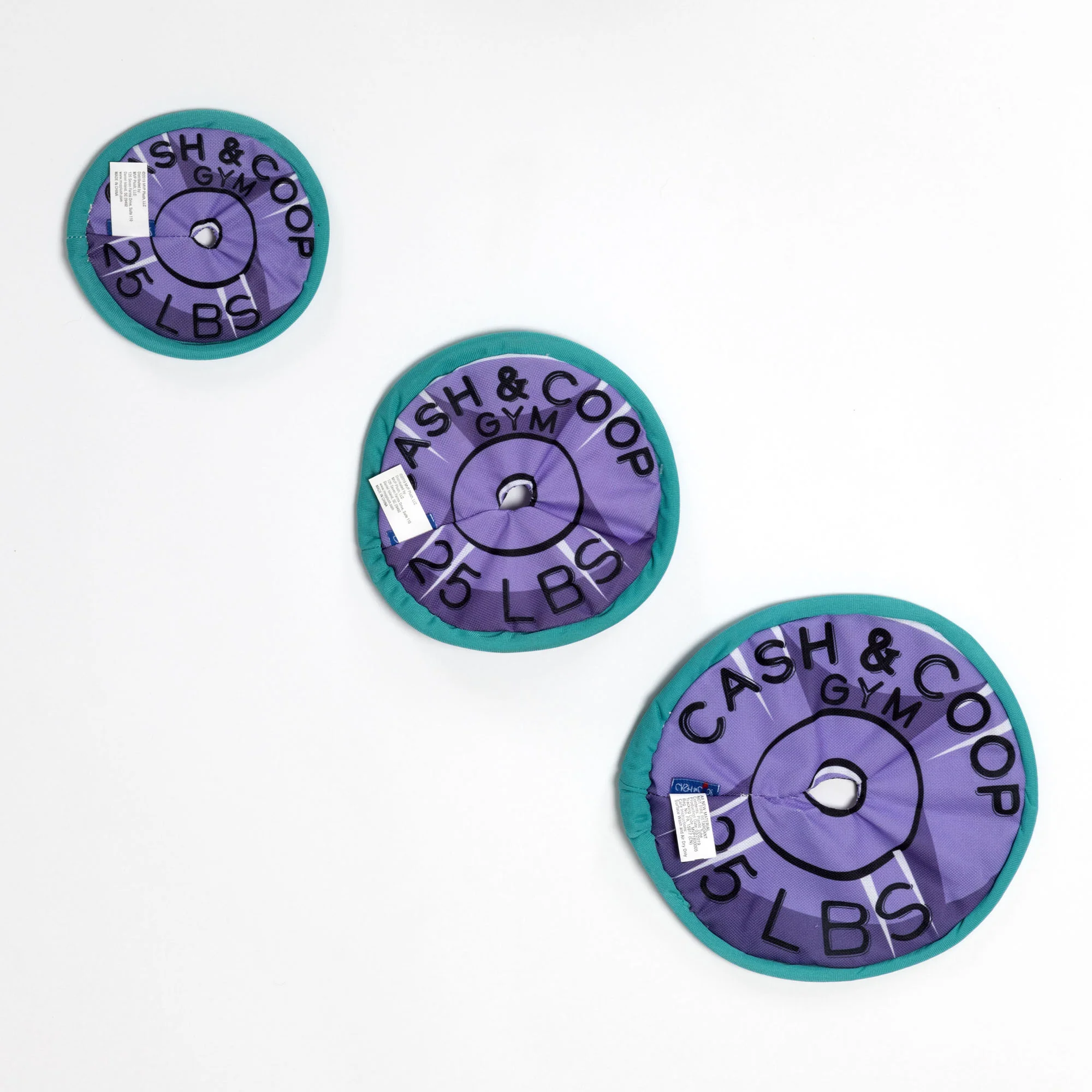Cash & Coop Weight Plate Frisbee Dog Toy - Image 4