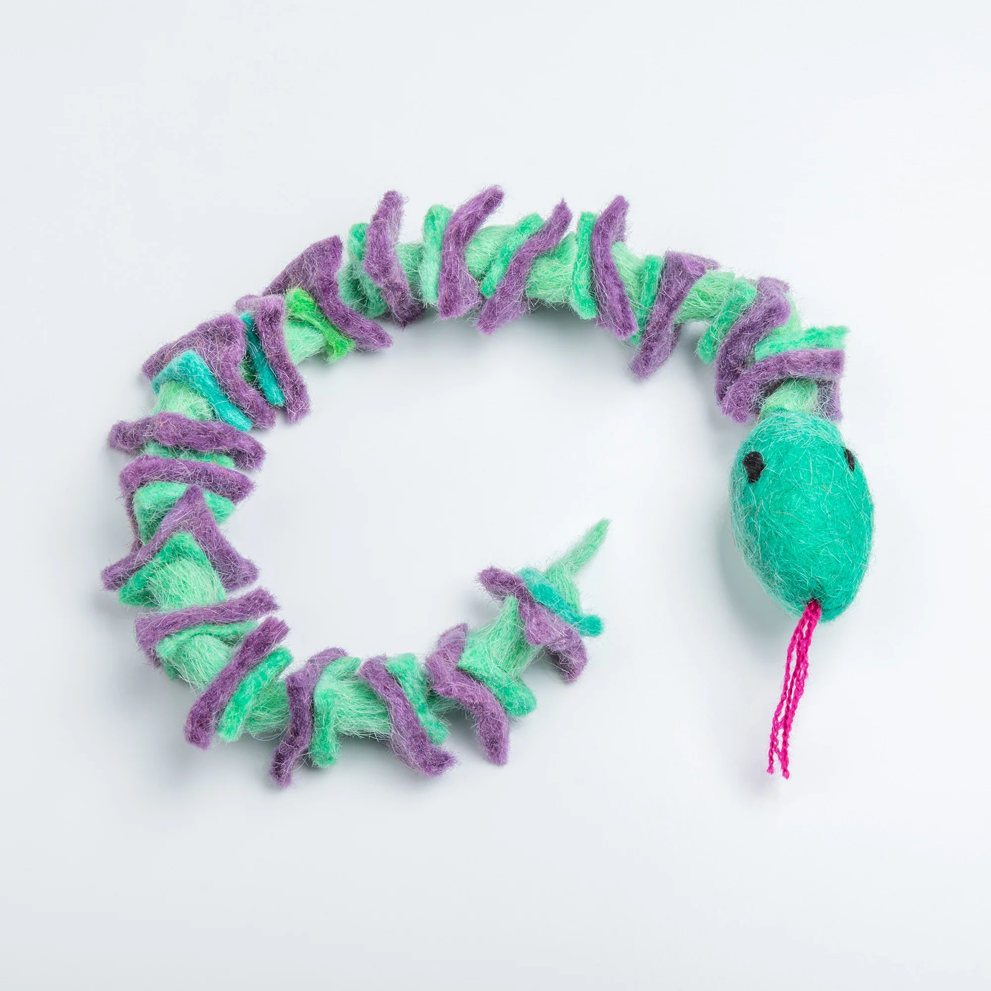 Handmade Felt Cat Toy - Image 7