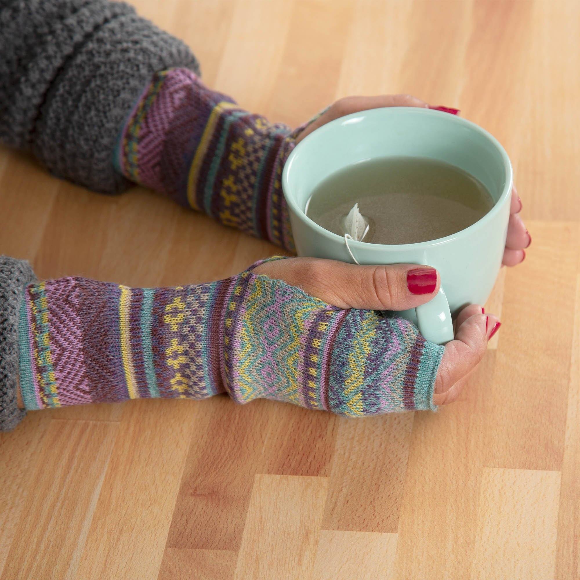 Peruvian Alpaca Fingerless Mittens | Handmade, Fair Trade, 100% Alpaca Fiber - Image 10