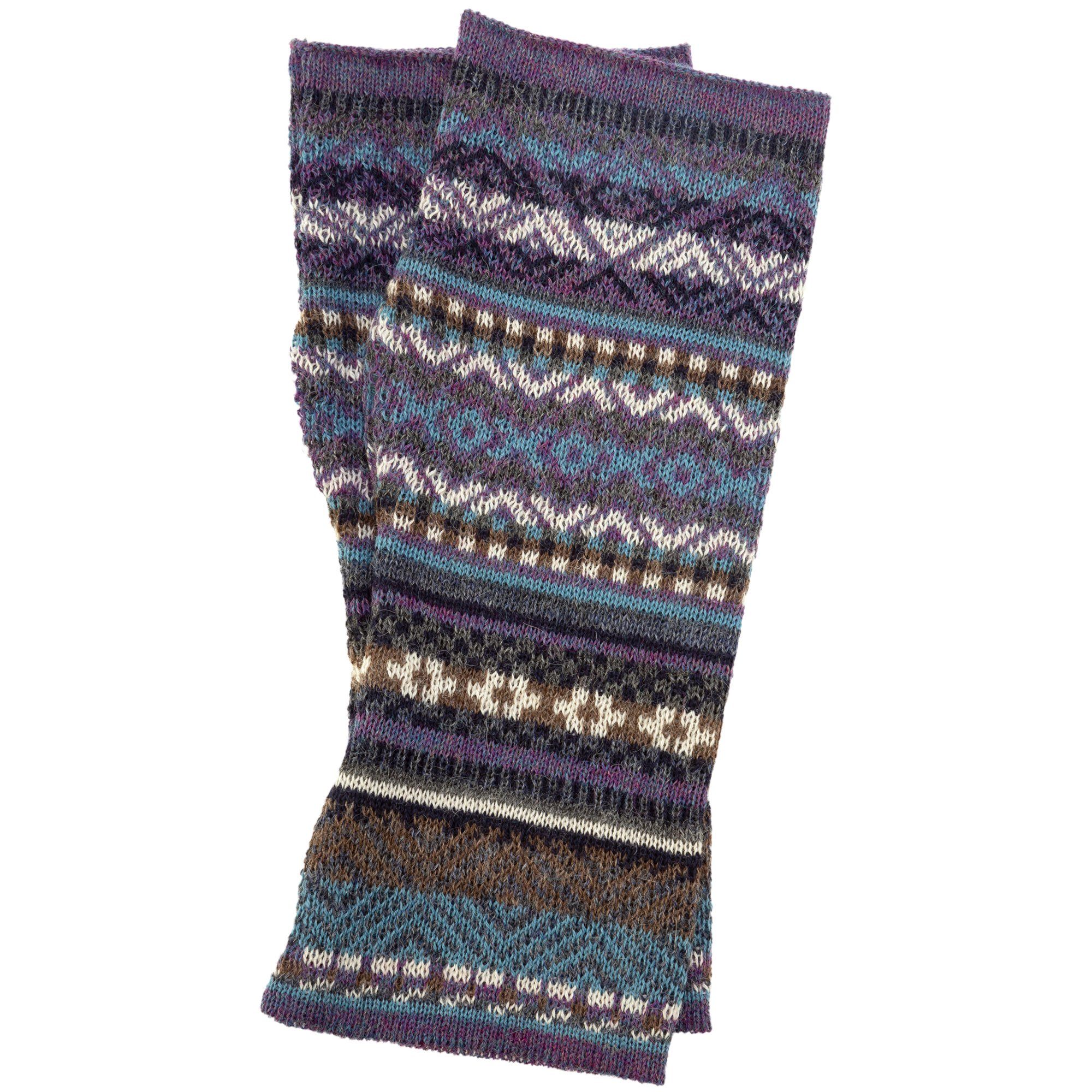Peruvian Alpaca Fingerless Mittens | Handmade, Fair Trade, 100% Alpaca Fiber - Image 14