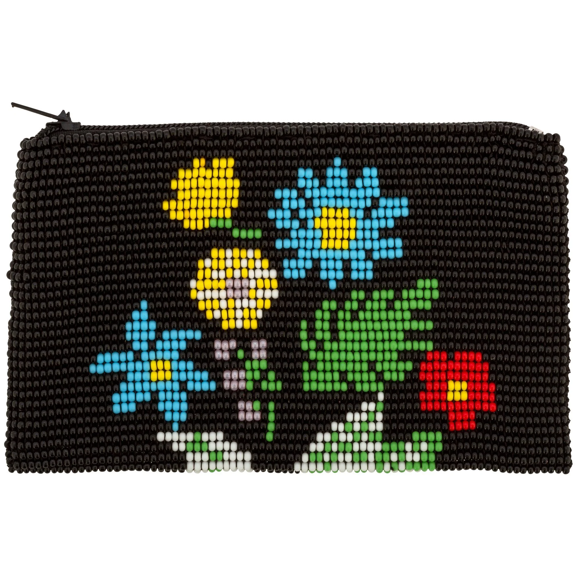 Wildflower Beaded Coin Purse - Image 2