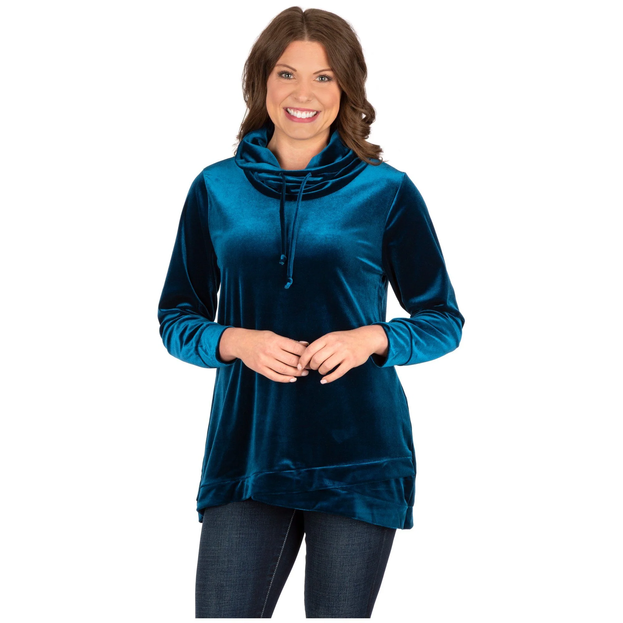 Let It Shine Cowl Neck Tunic - Image 3