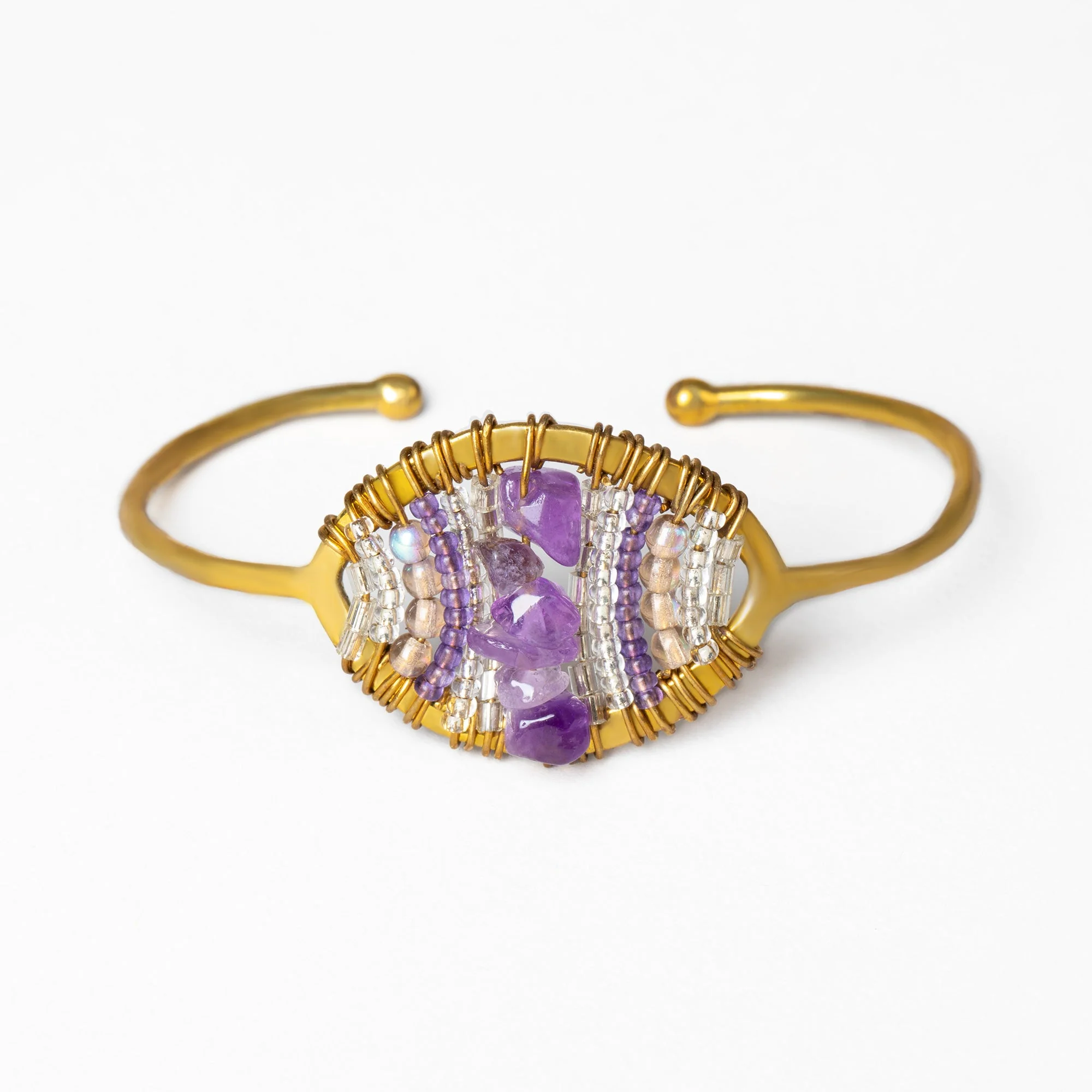 Maji Stone Cuff Bracelet - Image 11