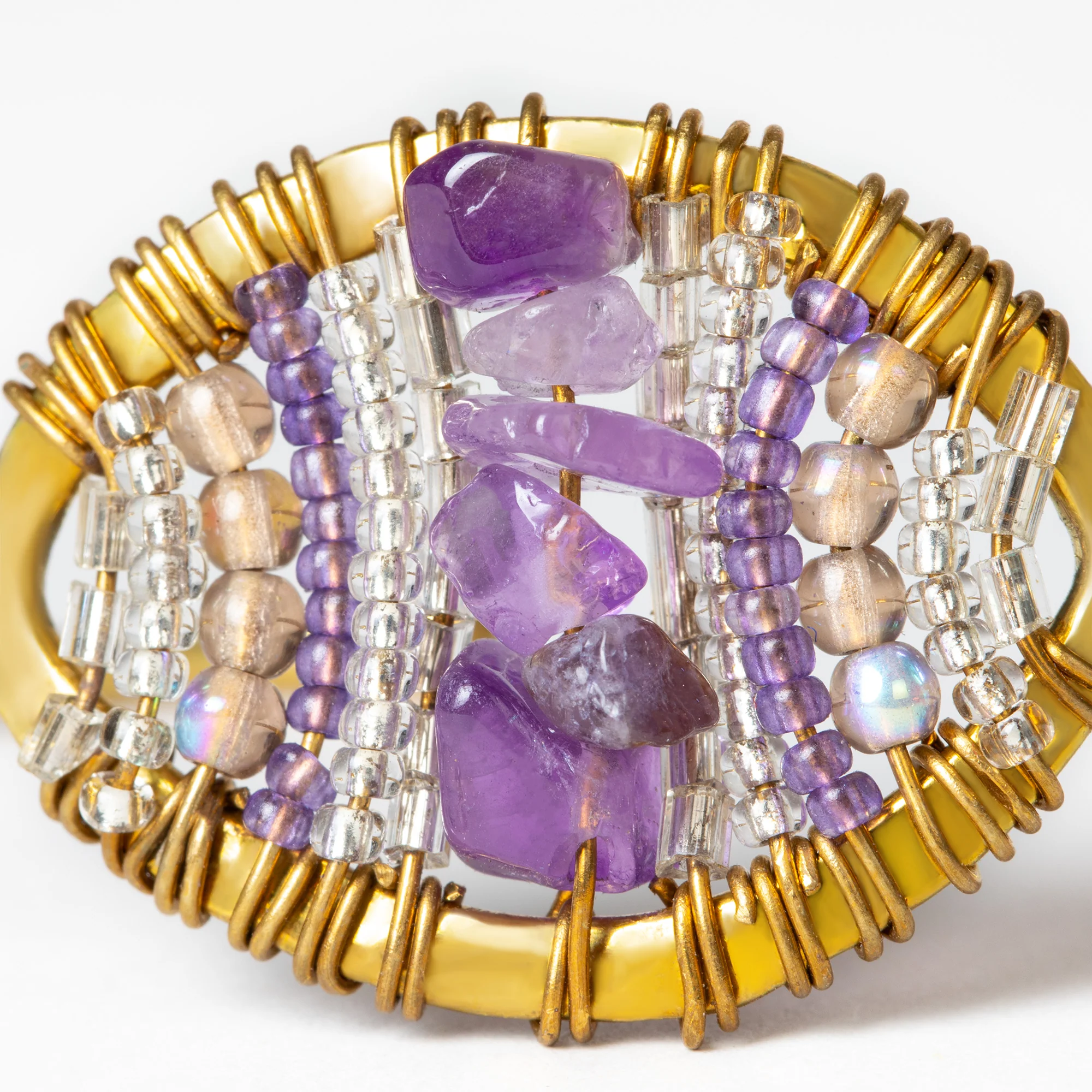 Maji Stone Cuff Bracelet - Image 3