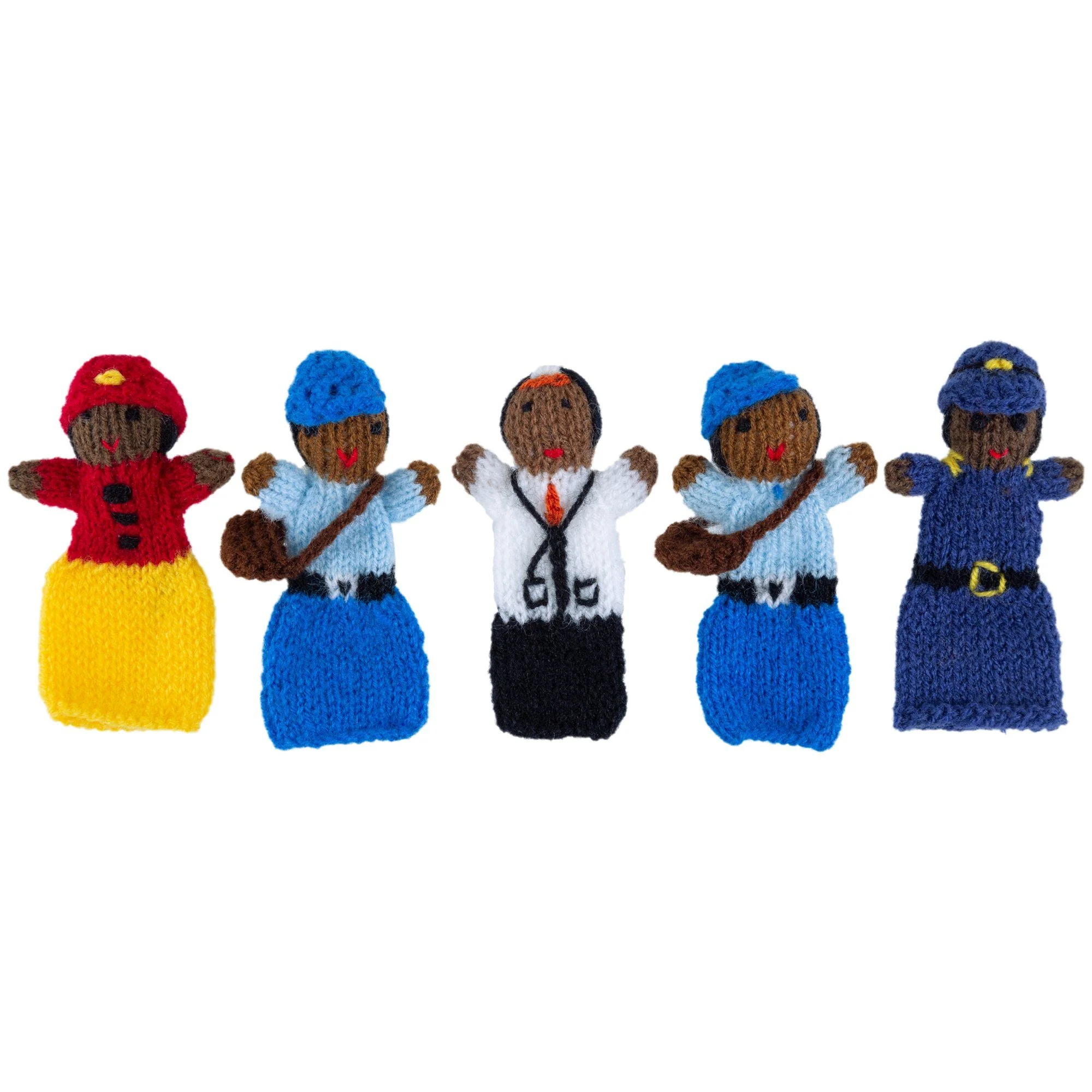Occupational Finger Puppets - Set of 5 - Image 2