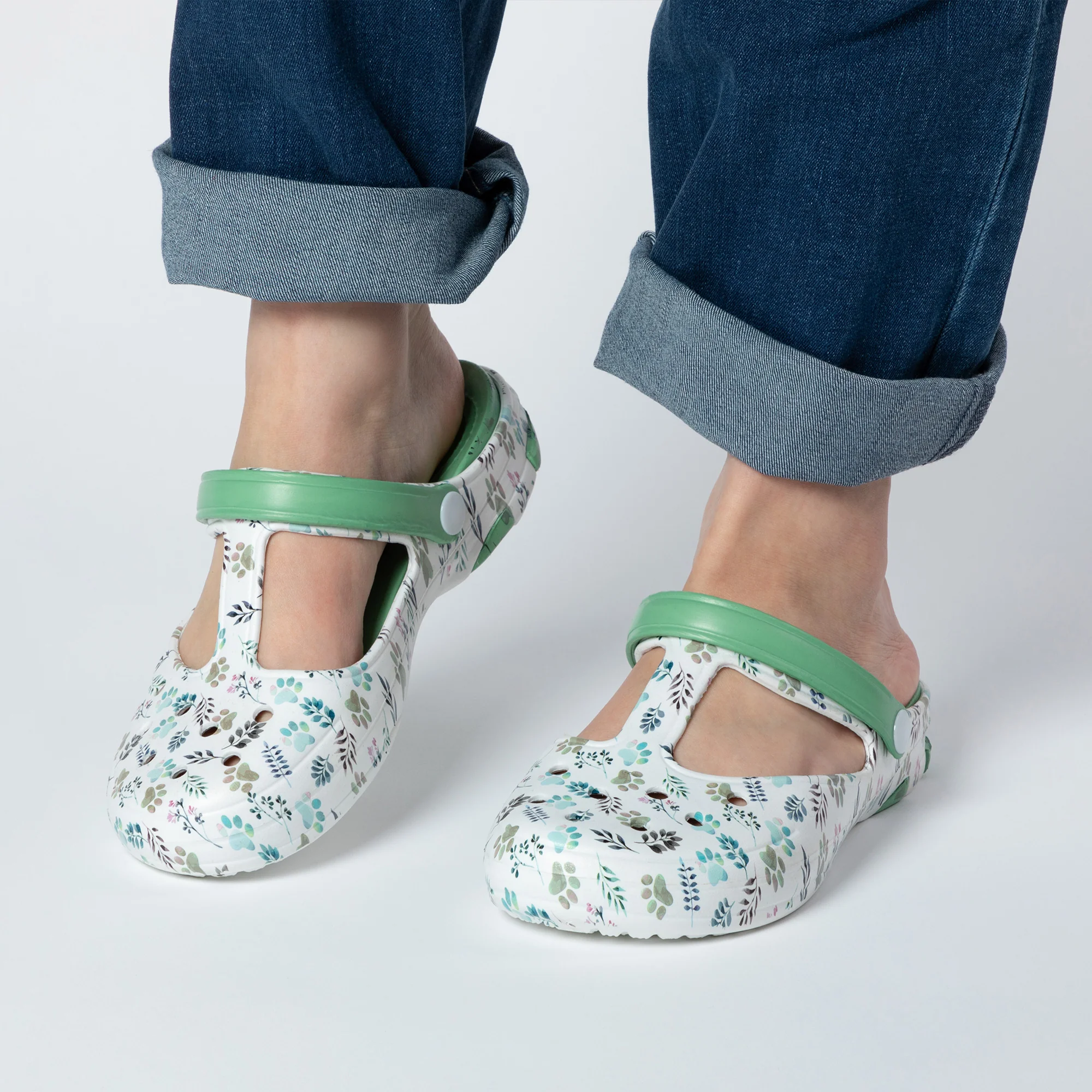 Multicolored Mary Jane Clogs - Image 3