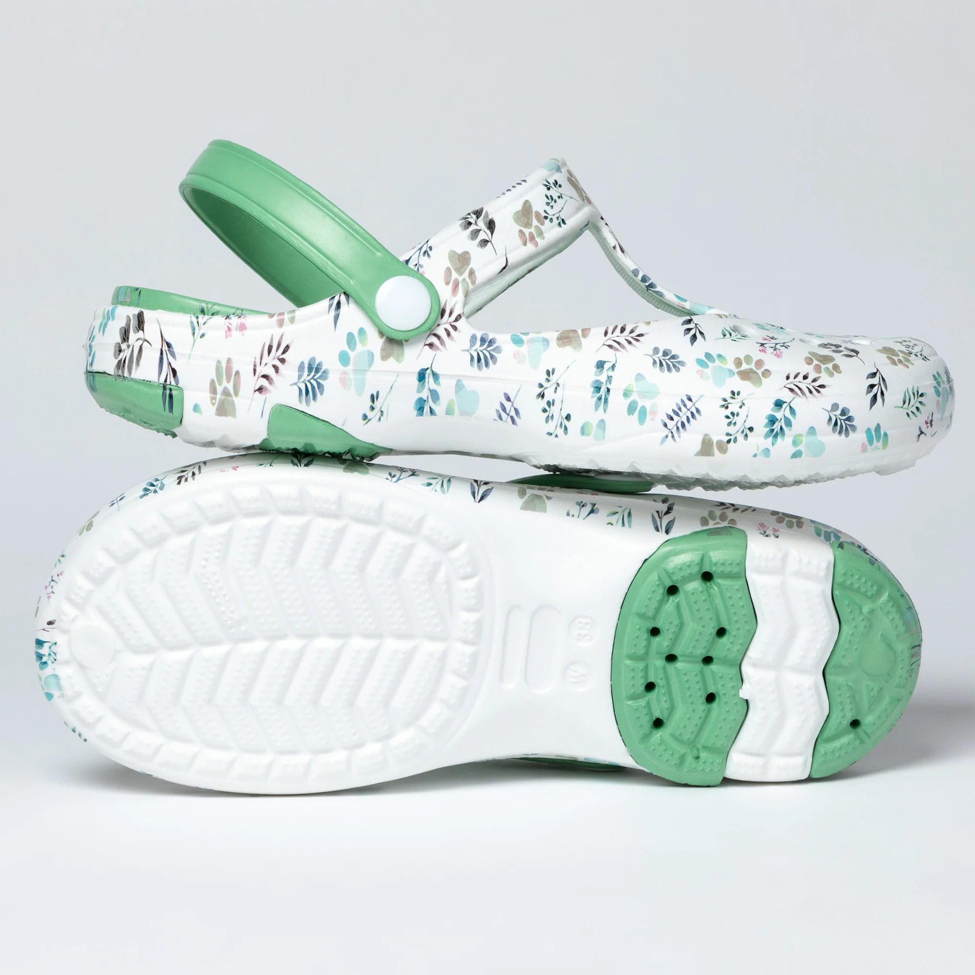 Multicolored Mary Jane Clogs - Image 7