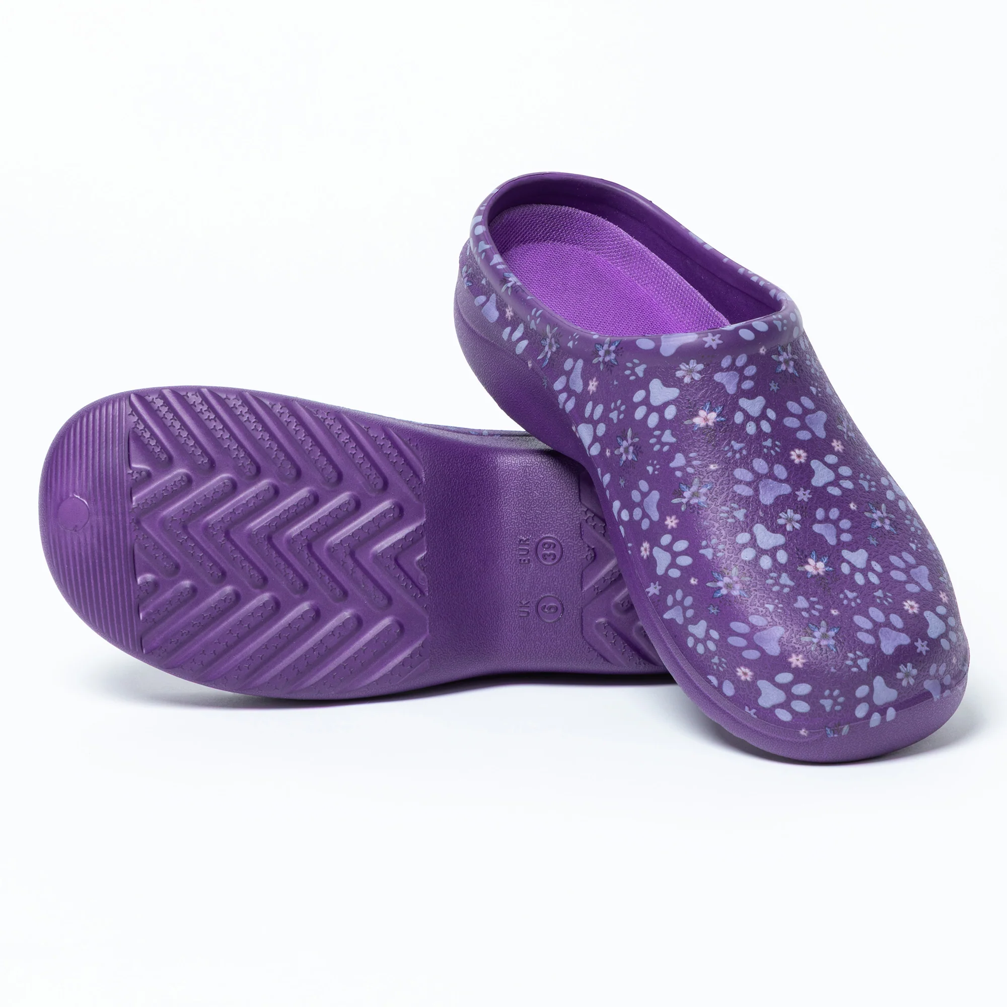 Paw Print Garden Clogs - Image 12