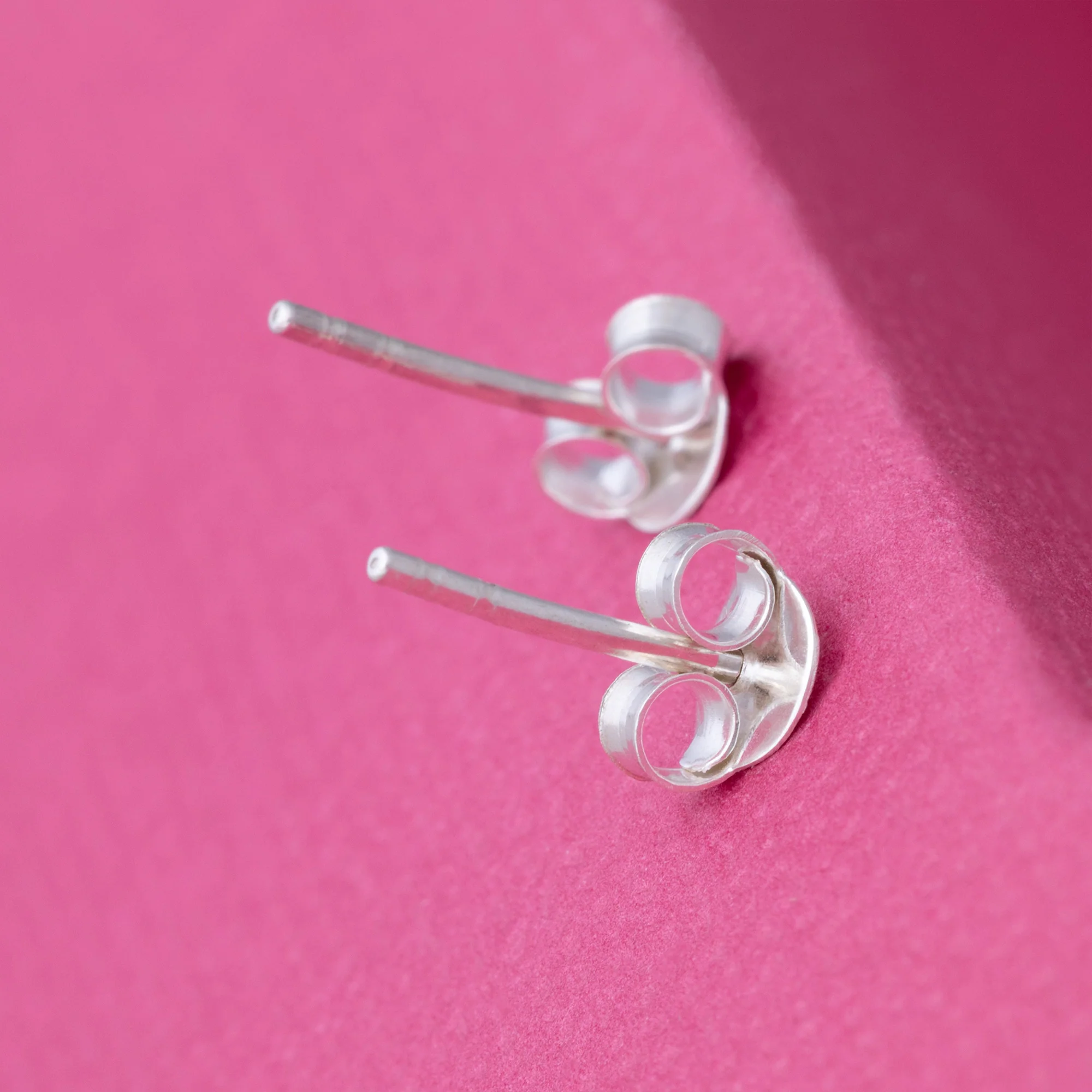 Kitty Bell Sterling Silver Earrings - Image 3