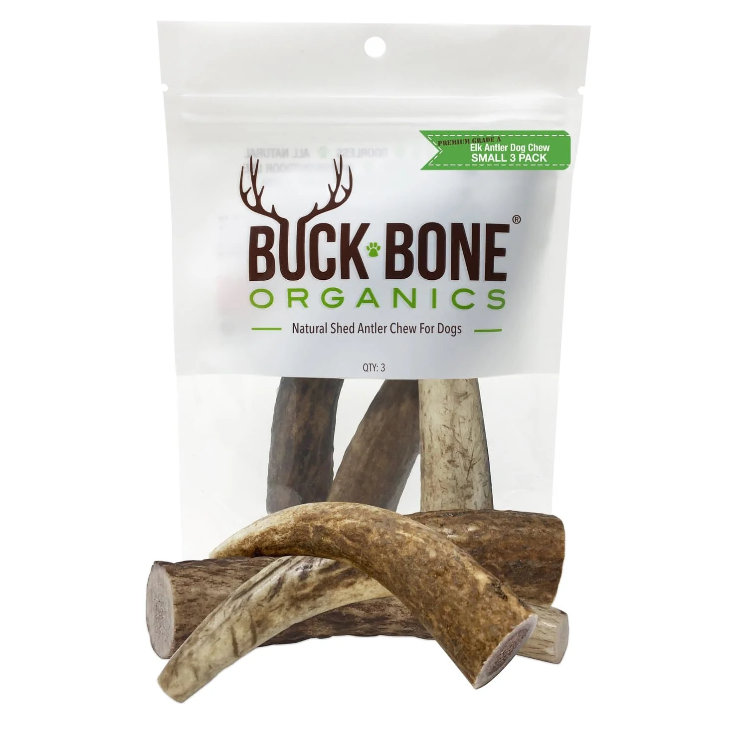 Buck Bone Organics Whole Elk Antlers - Small - Image 2