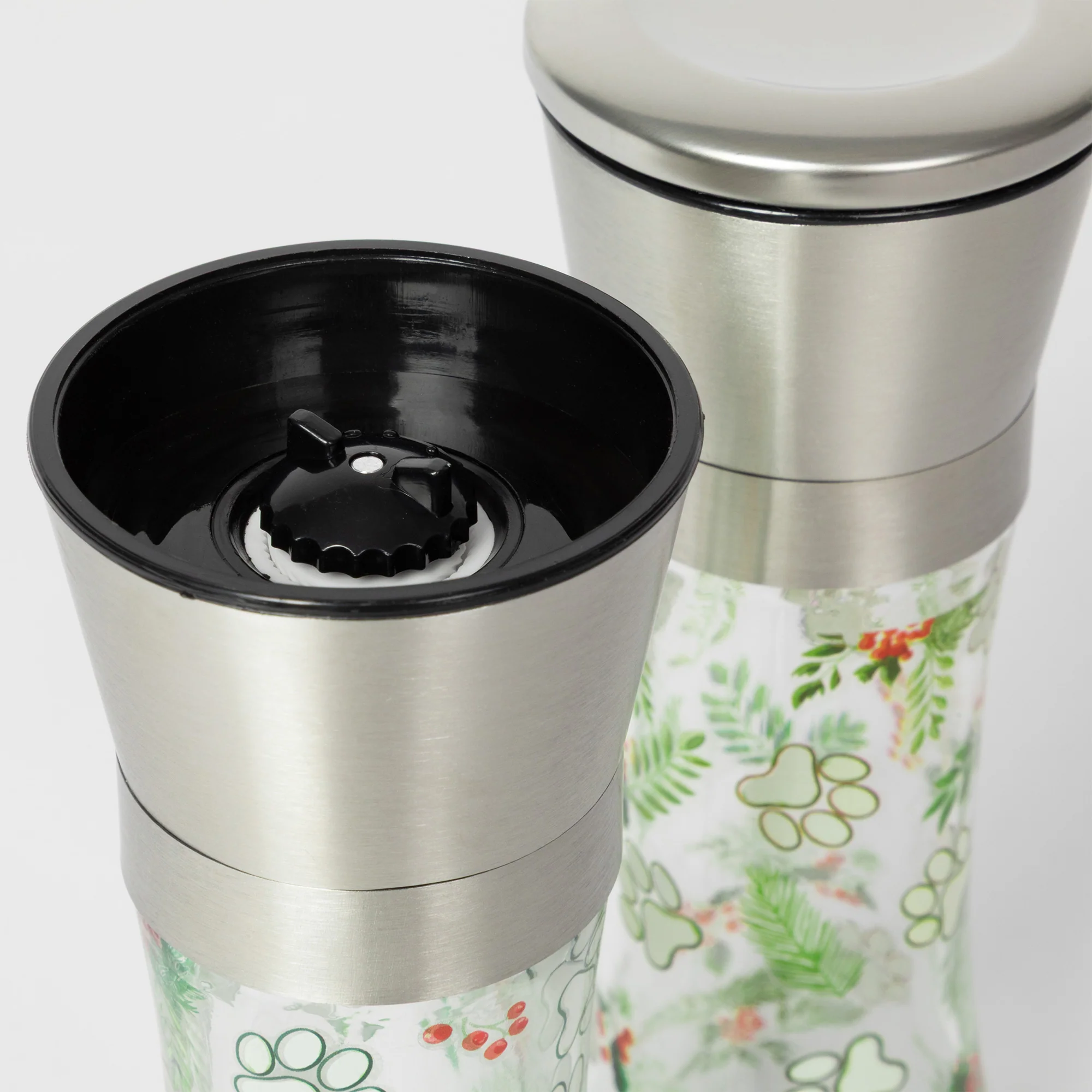 Stainless Steel Salt & Pepper Grinder Set - Image 2