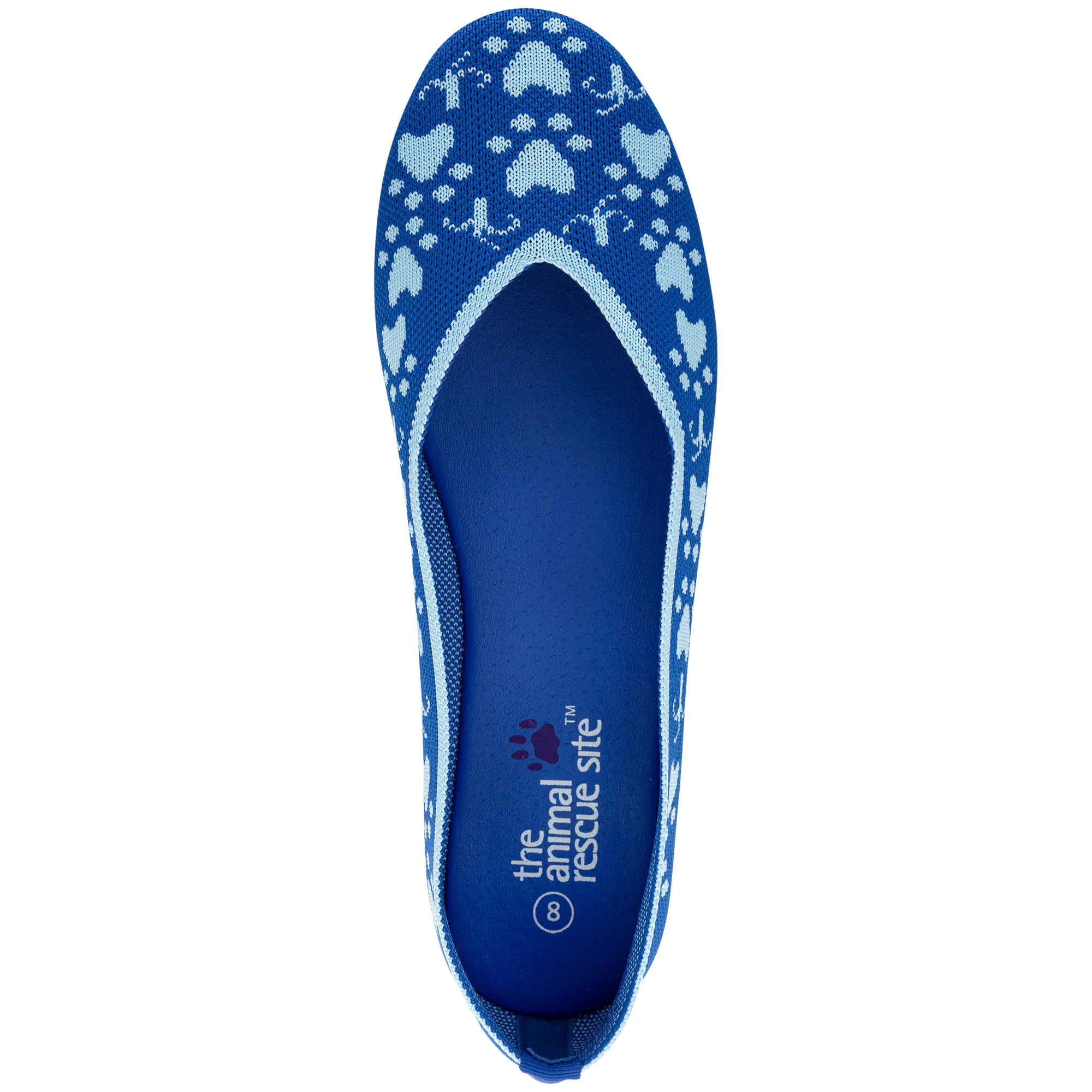 Woven Paw Print Ballet Flats - Image 8