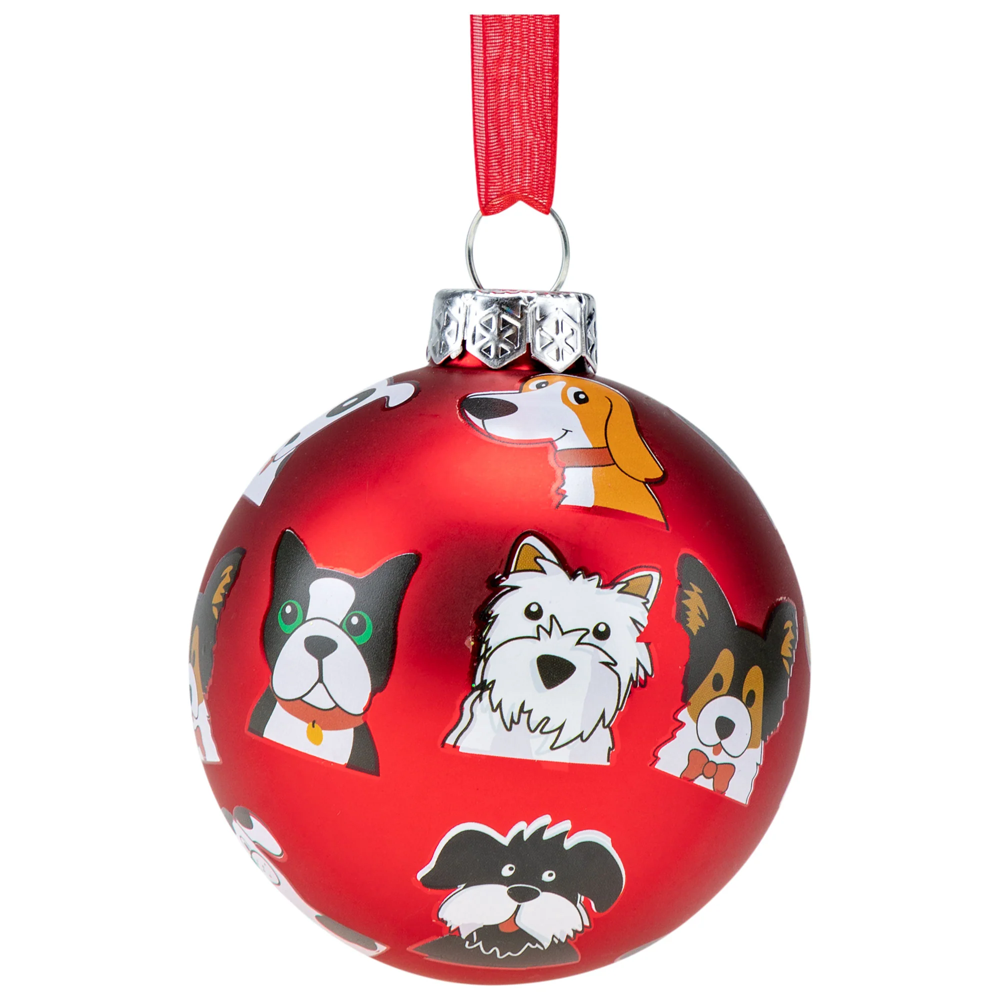 Pet Portrait Glass Ornament - Image 2