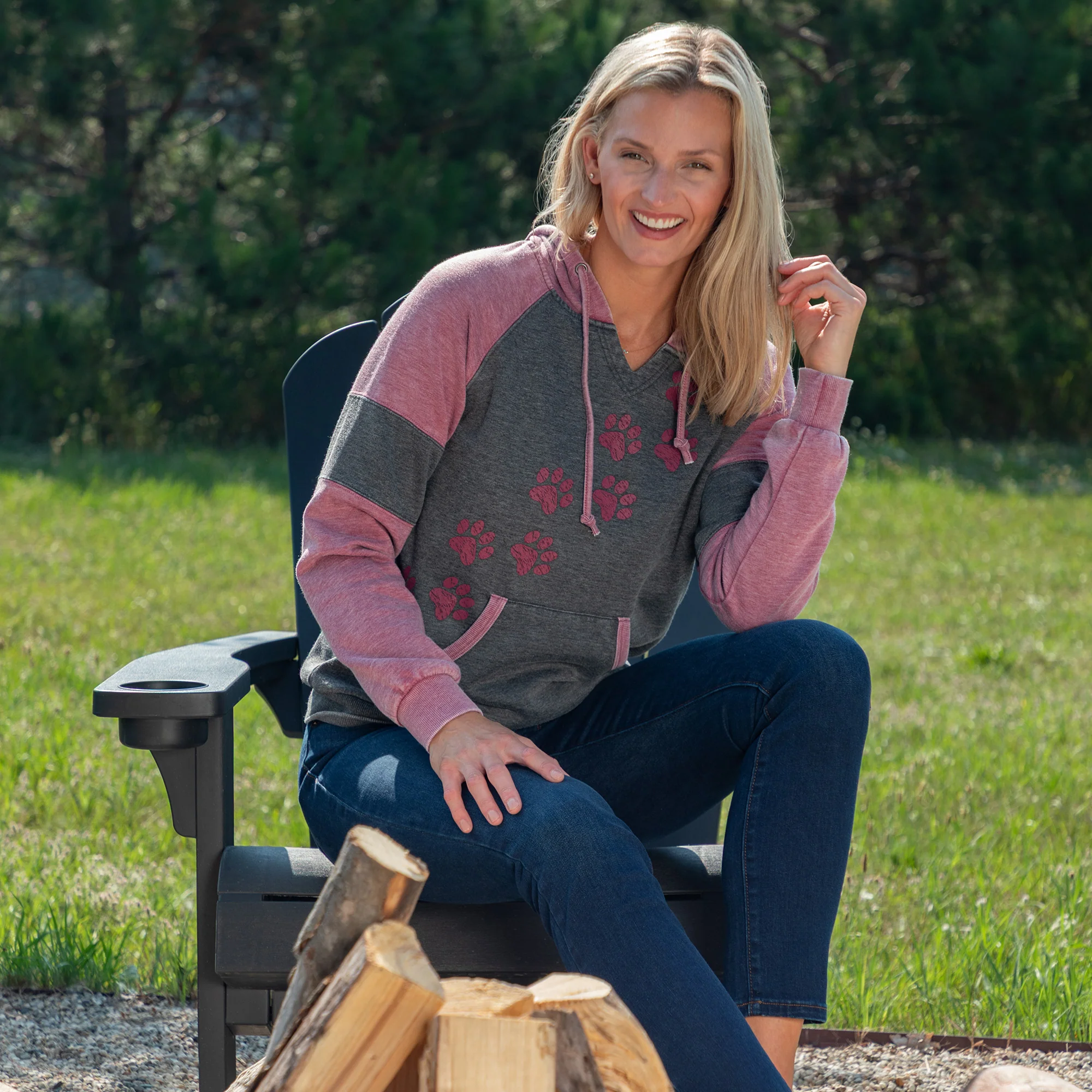 Walking Paws Burnout Hoodie - Image 18