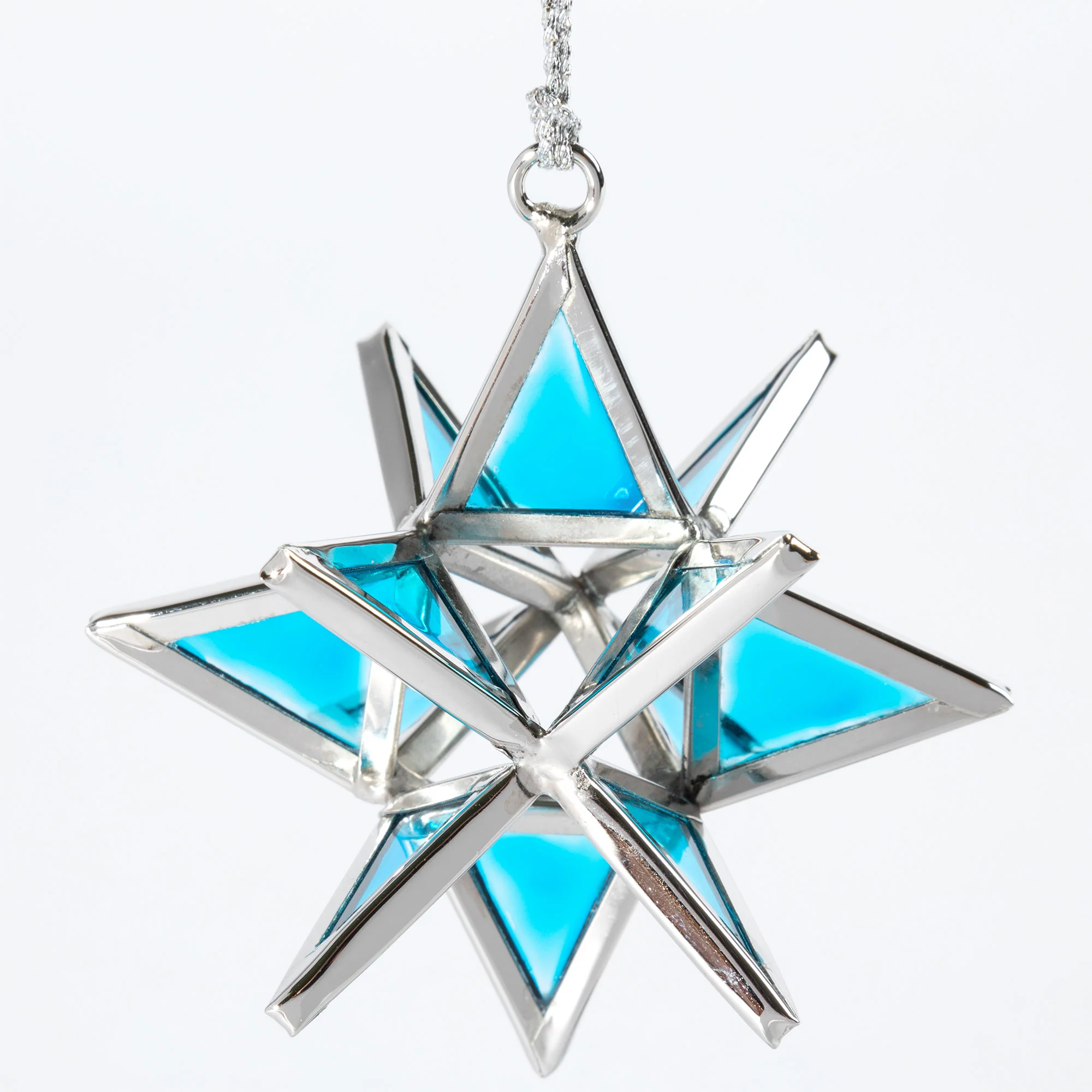 Glass Moravian Star Ornament | Fair Trade - Image 4